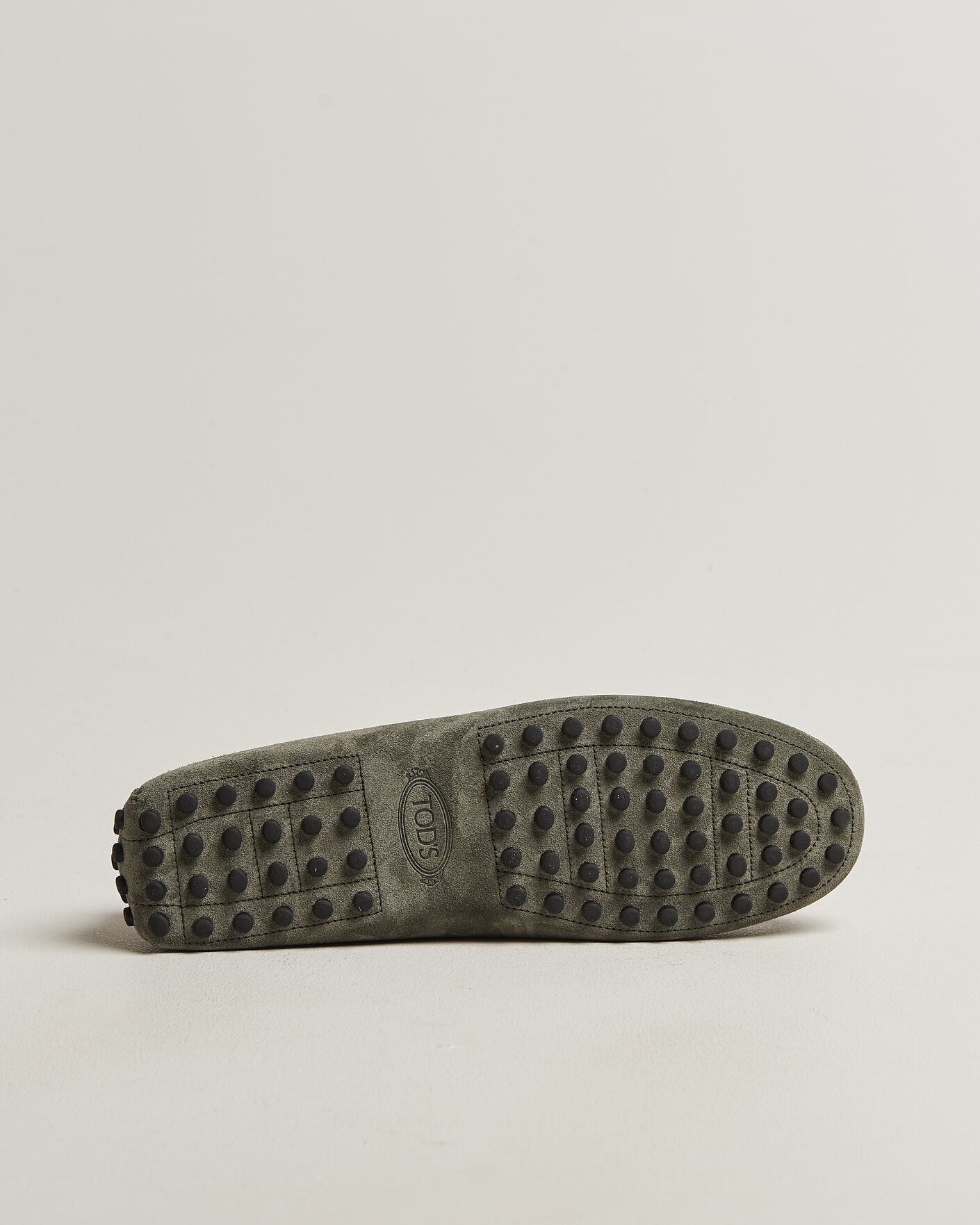 Herr | Bilskor | Tod's | Lacetto Gommino Carshoe Green Suede