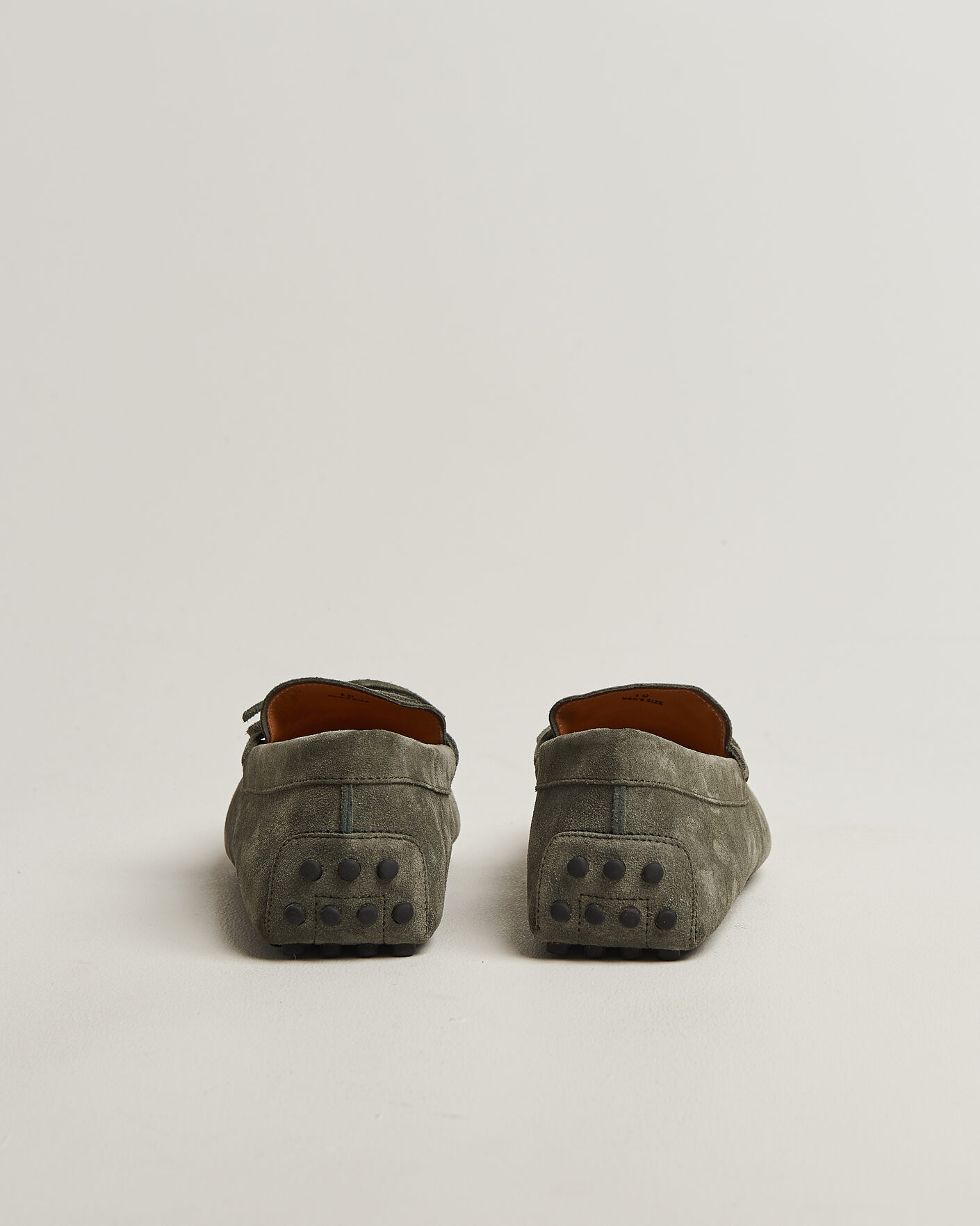 Herr | Bilskor | Tod's | Lacetto Gommino Carshoe Green Suede
