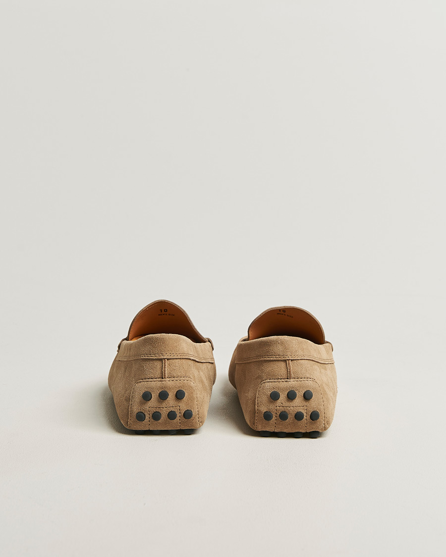 Herr | Bilskor | Tod's | Gommino Carshoe Beige Suede