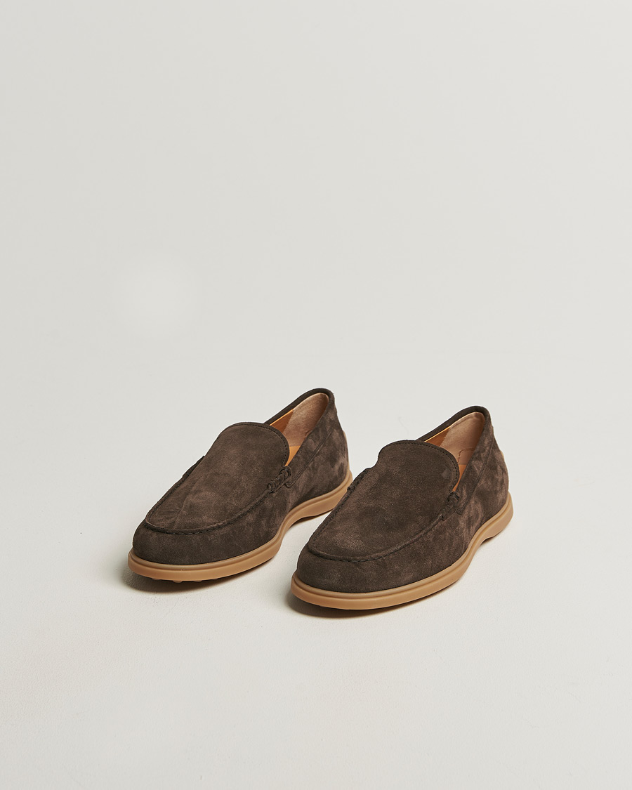 Herr | Loafers | Tod's | Gomma Leggera Loafers Dark Brown Suede