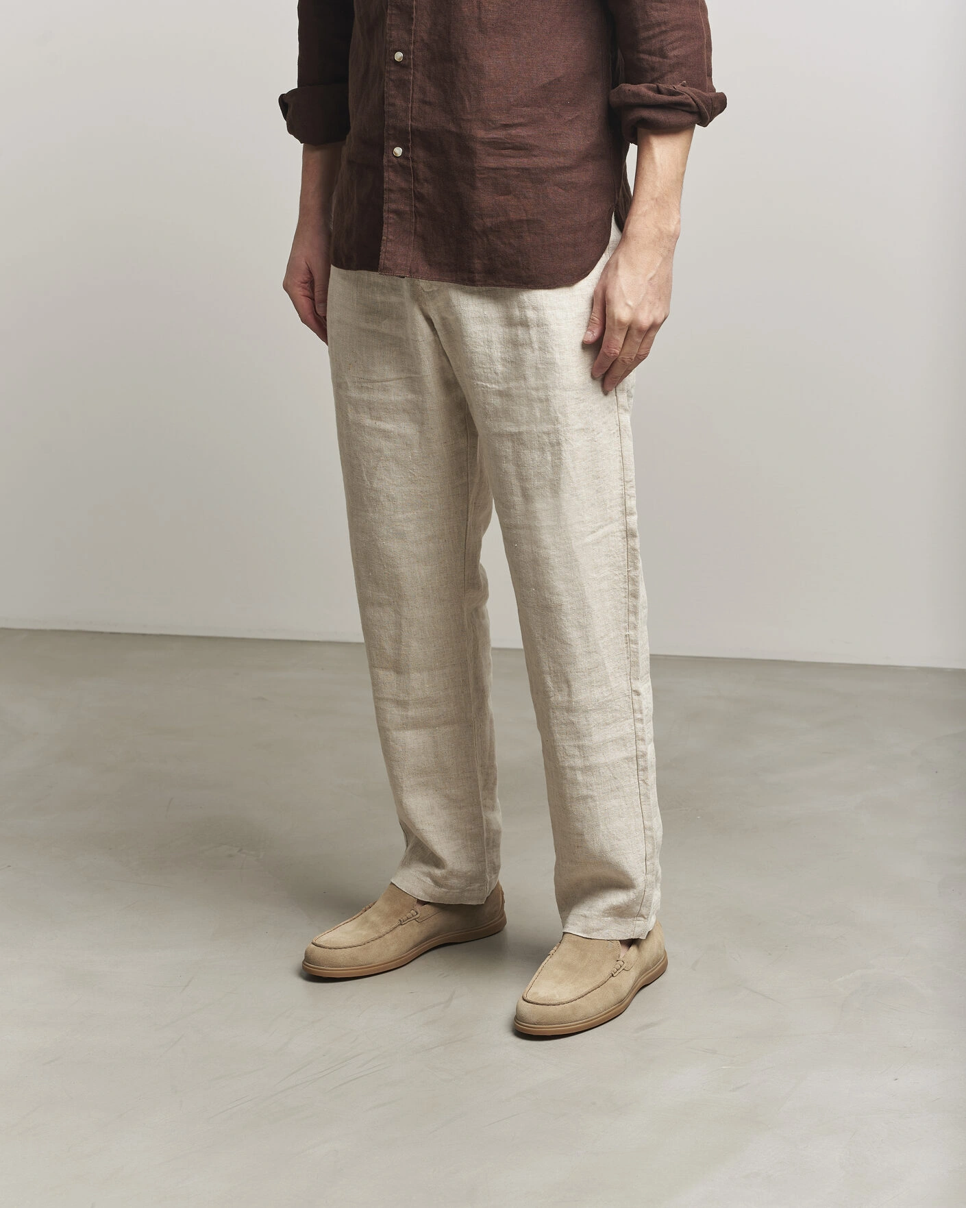 Herr | Loafers | Tod's | Gomma Leggera Loafers Light Beige Suede