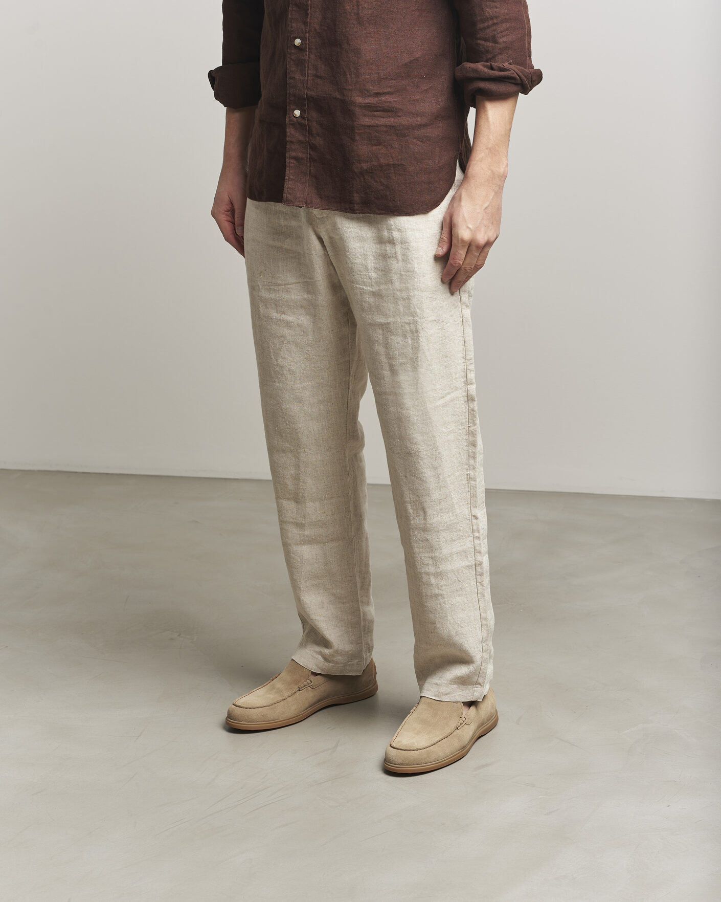 Herr | Loafers | Tod's | Gomma Leggera Loafers Light Beige Suede
