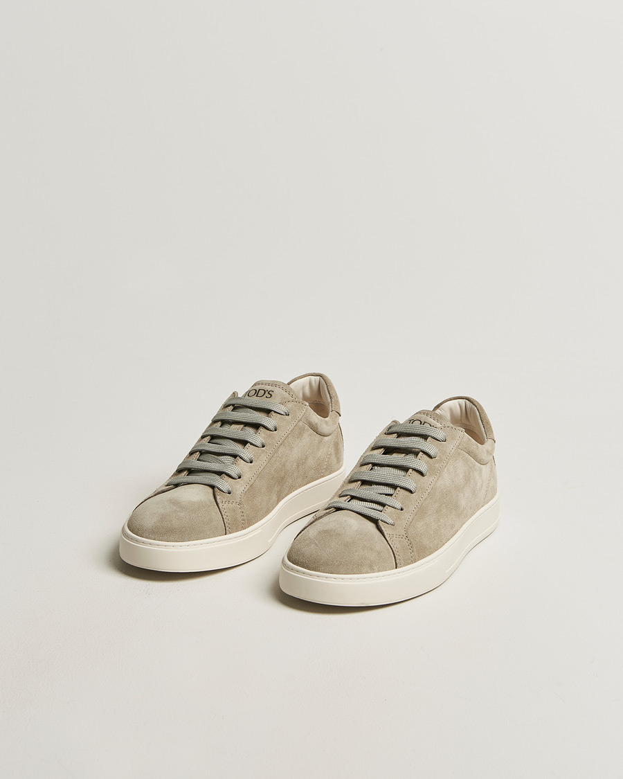 Herr | Sneakers | Tod's | Cassetta Lacciata Sneaker Sage Suede