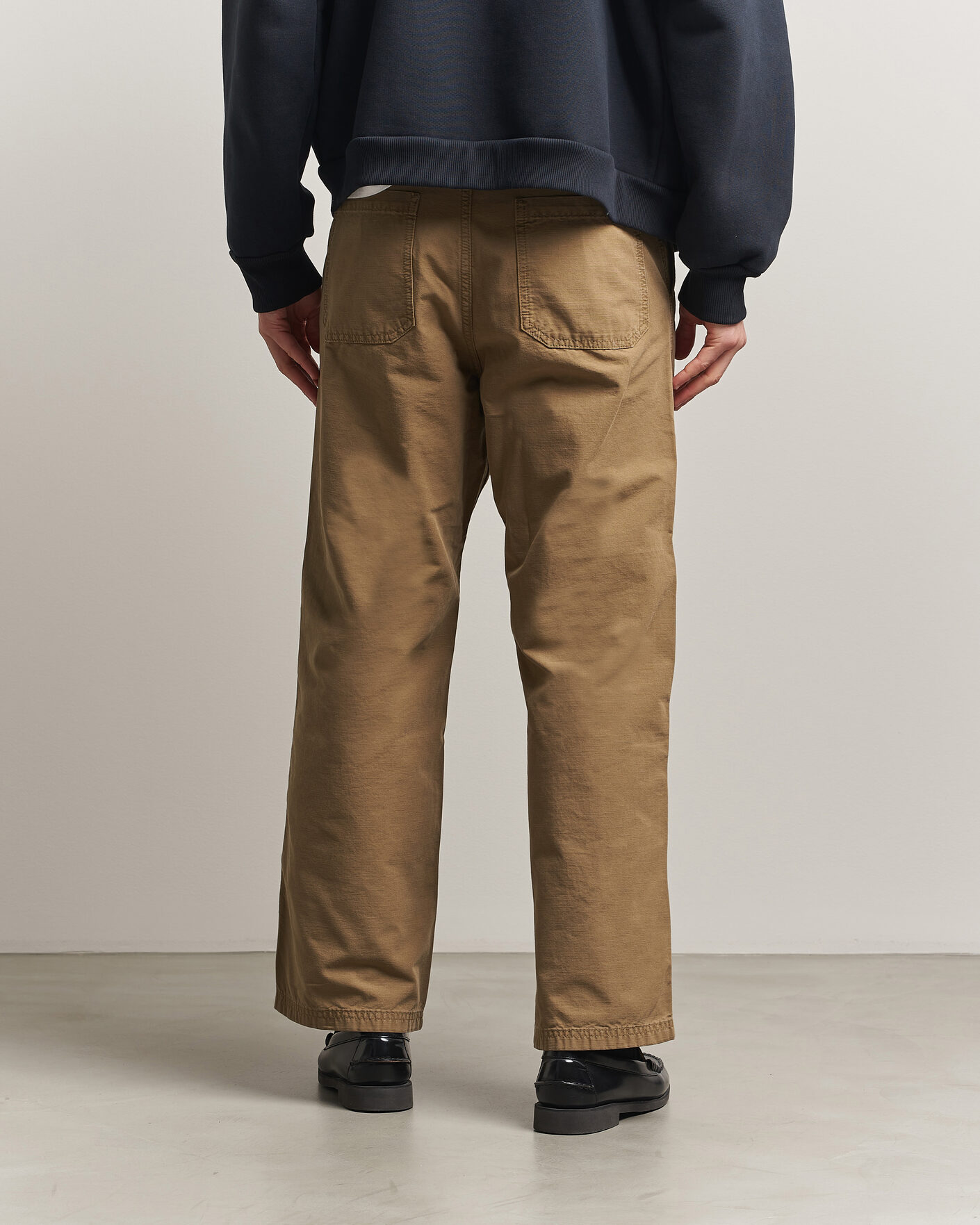 Herr | Byxor | Jeanerica | Genua Pilé Workwear Trousers Green