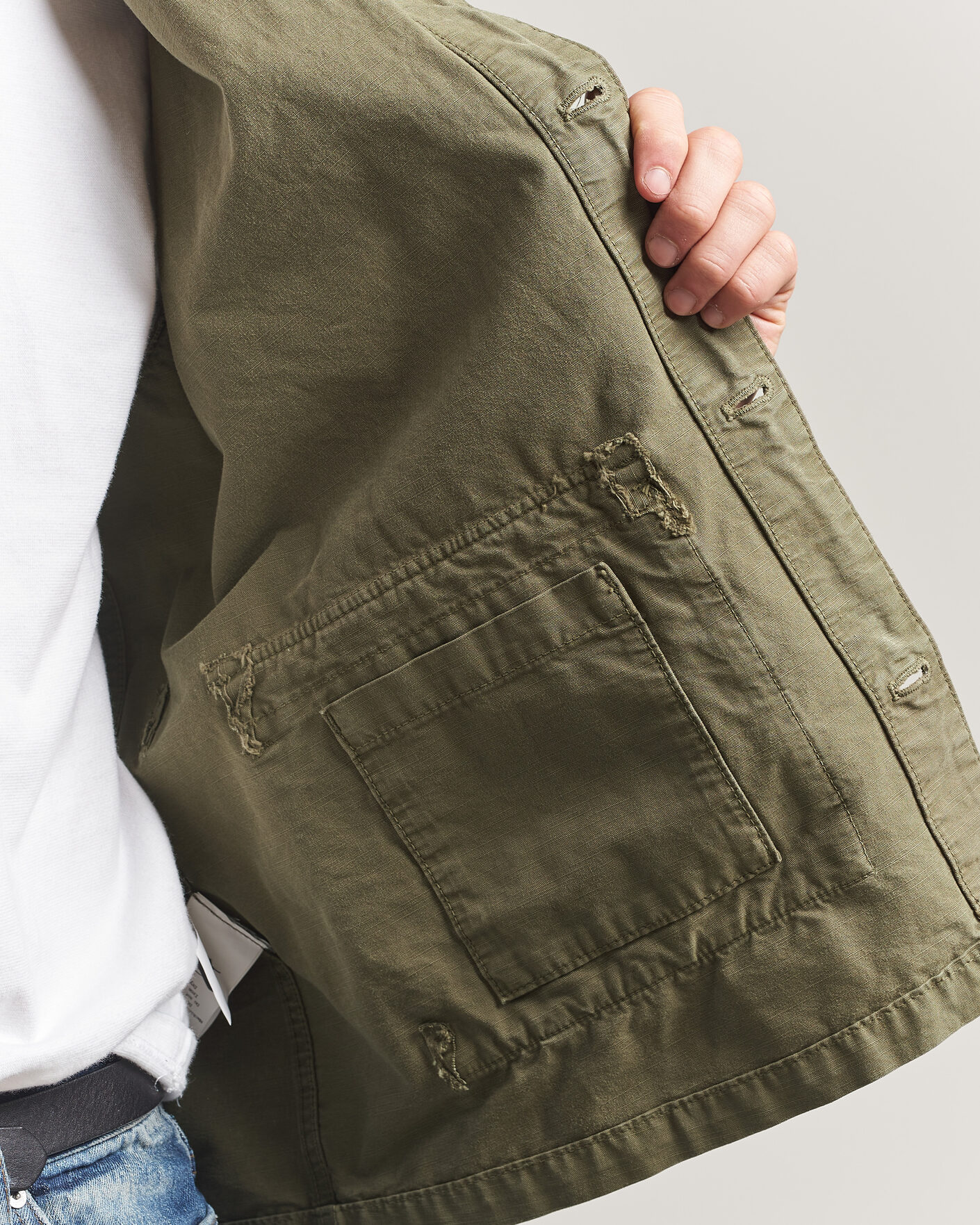 Herr | Jackor | Jeanerica | Wilde Shirt Jacket Green