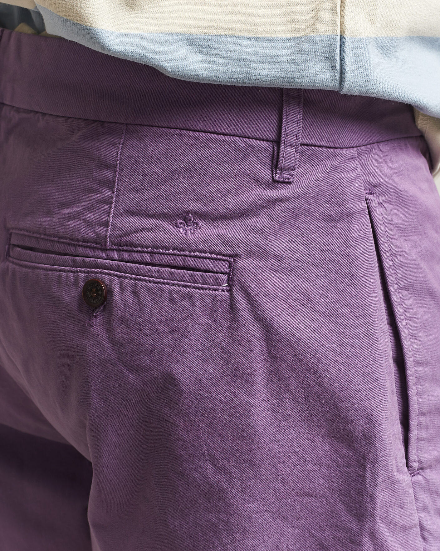 Herr | Shorts | Morris | Original Chino Shorts Purple