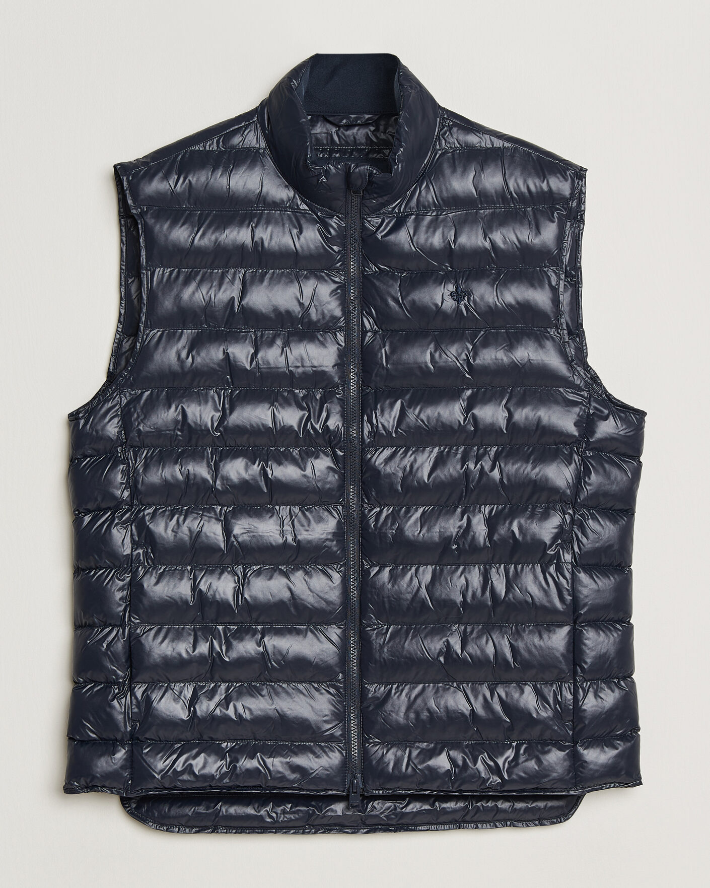Herr | Västar | Morris | Norfolk Liner Vest Glossy Navy