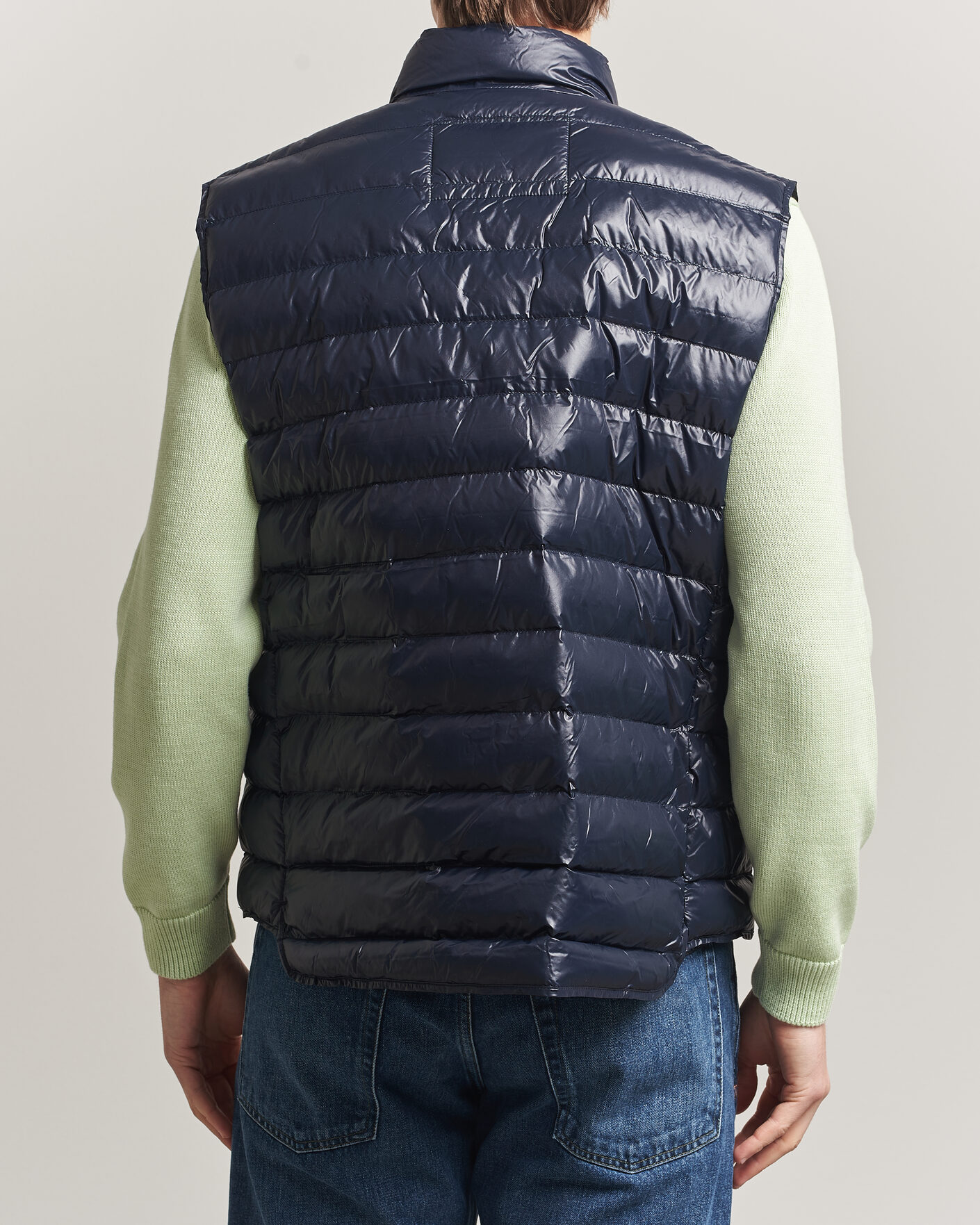 Herr | Västar | Morris | Norfolk Liner Vest Glossy Navy