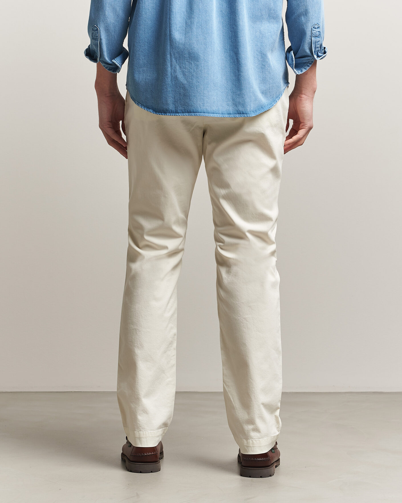 Herr | Byxor | Morris | Jeffrey Summer Chinos Off White