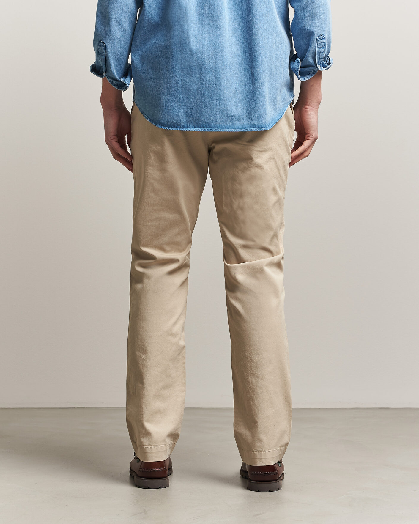 Herr | Byxor | Morris | Jeffrey Summer Chinos Khaki