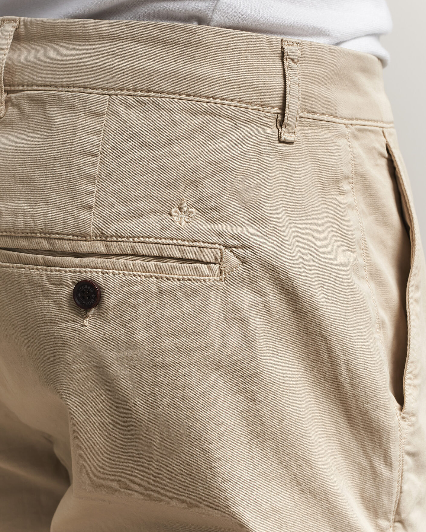 Herr | Byxor | Morris | Jeffrey Summer Chinos Khaki