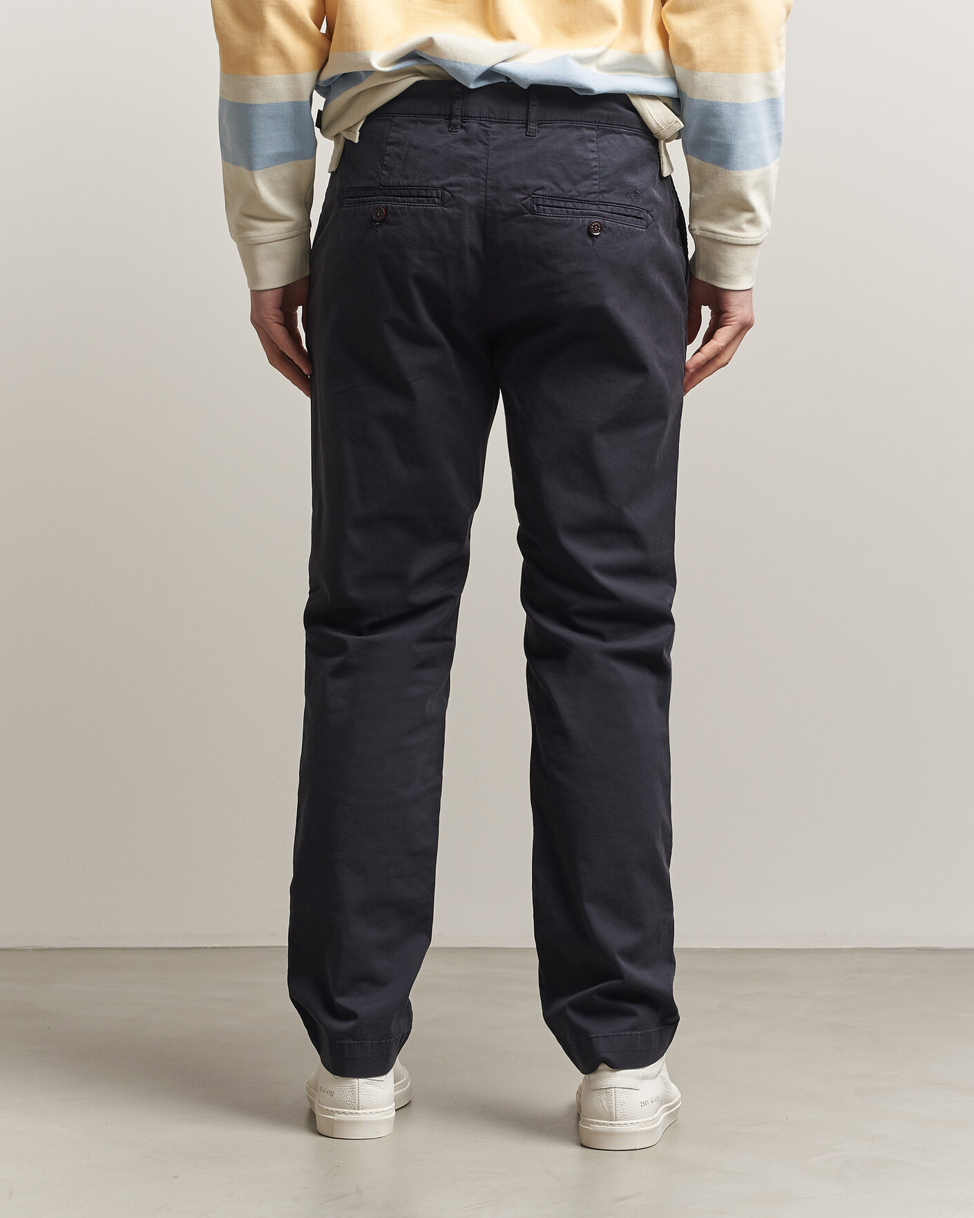 Herr | Byxor | Morris | Jeffrey Summer Chinos Dark Blue