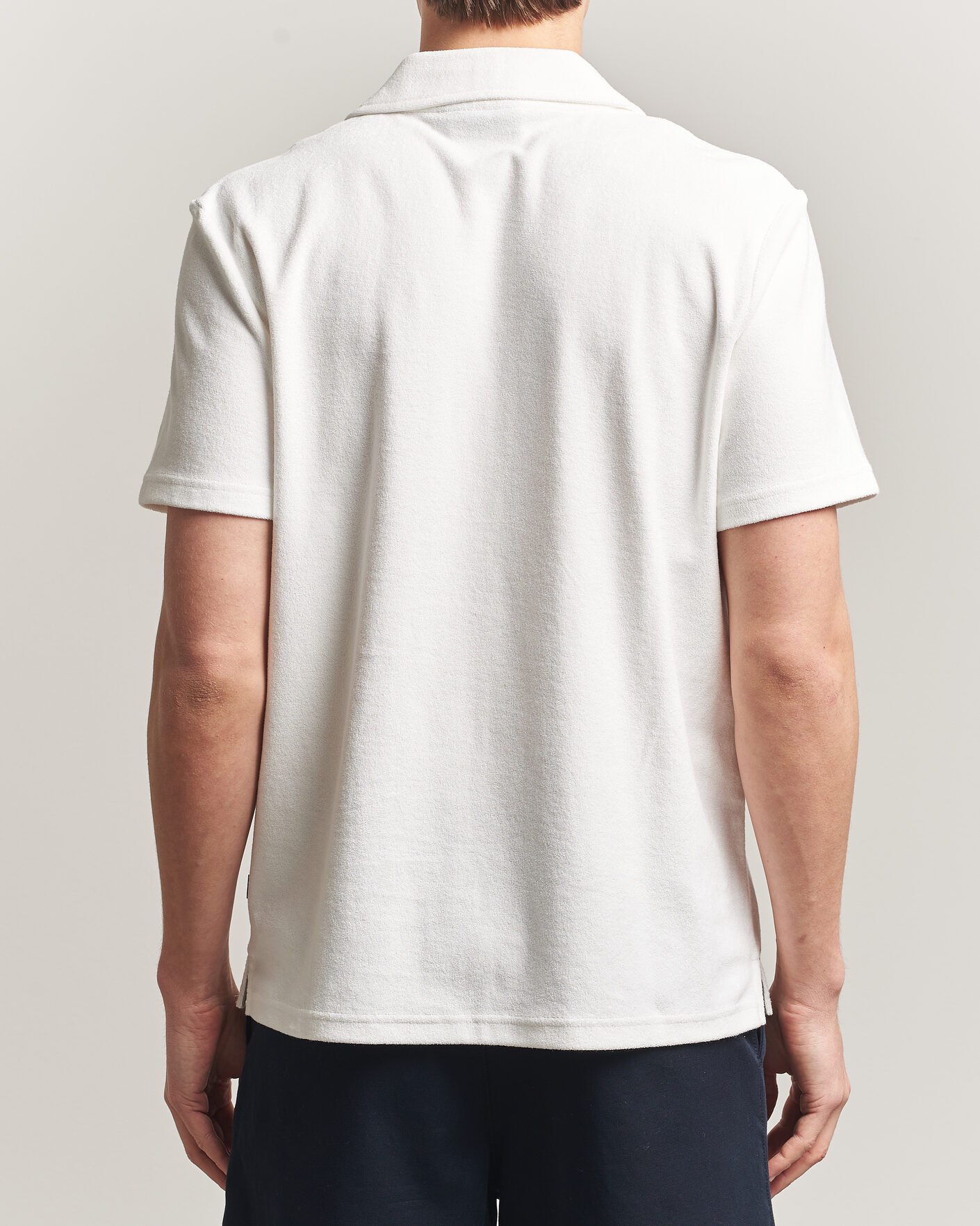 Herr | Pikéer | Morris | Delon Terry Shirt Off White