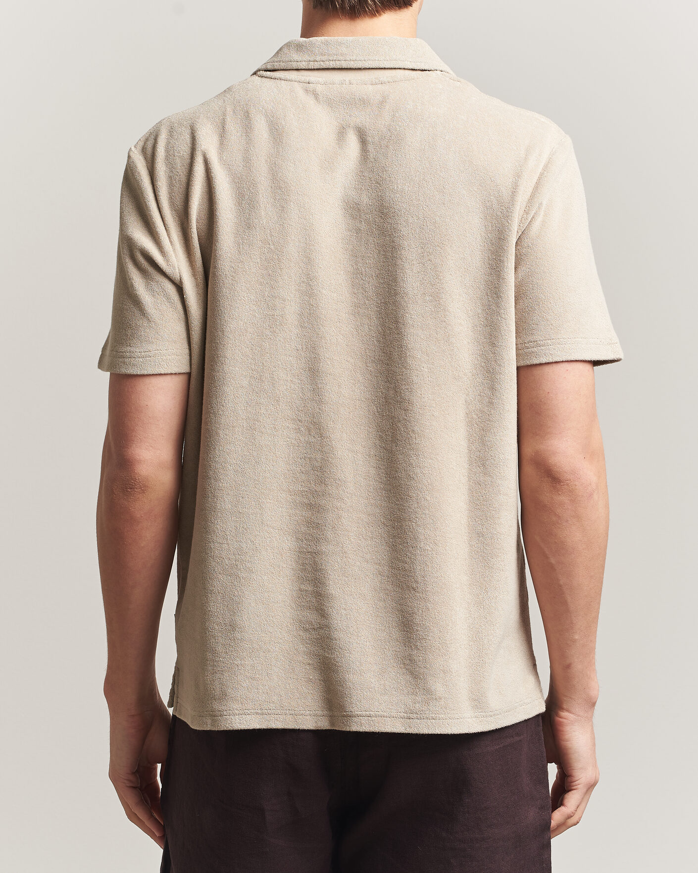 Herr | Pikéer | Morris | Delon Terry Shirt Khaki