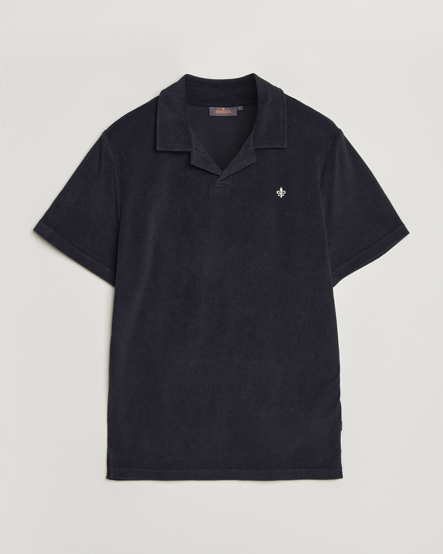 Herr | Pikéer | Morris | Delon Terry Shirt Navy