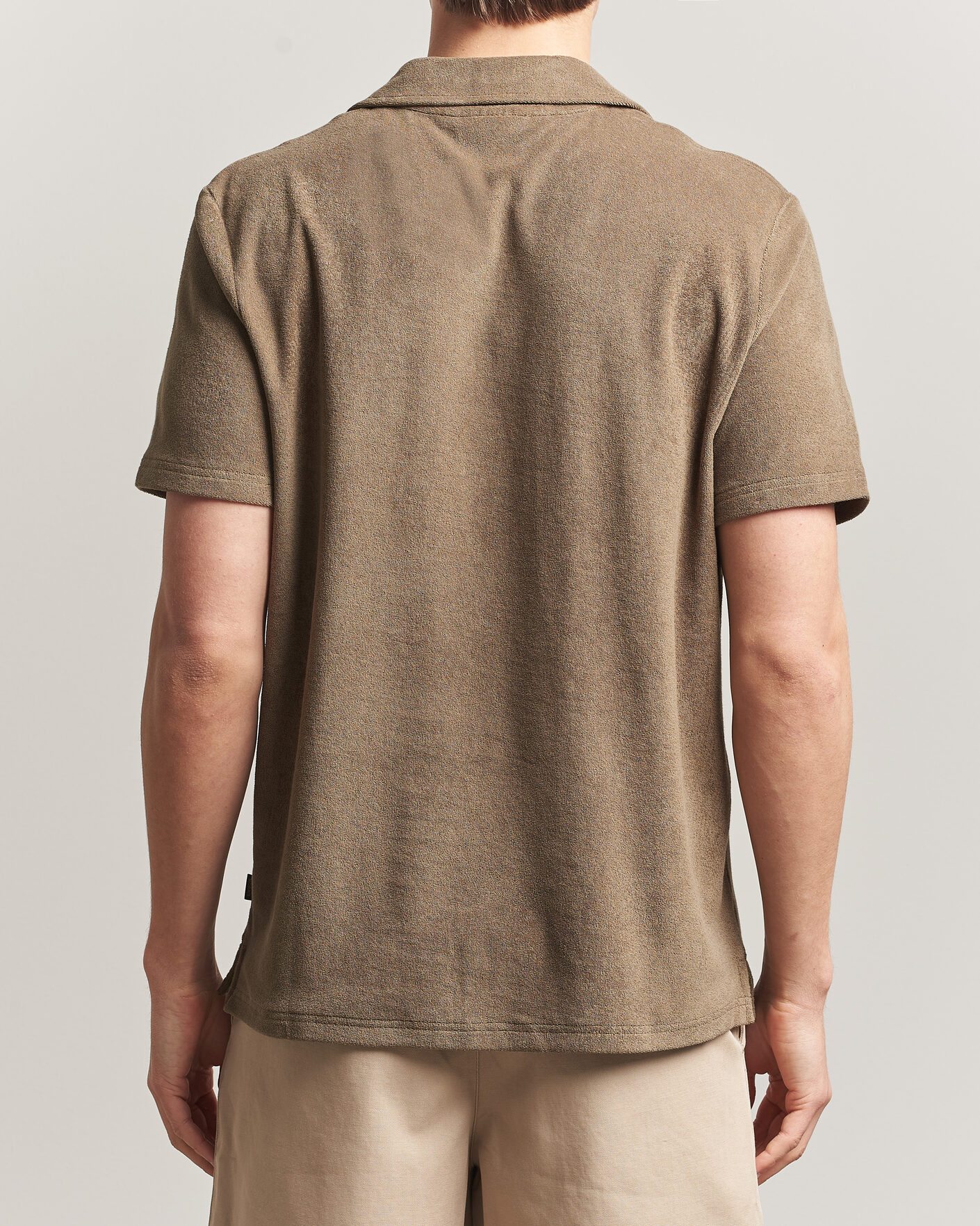 Herr | Pikéer | Morris | Delon Terry Shirt Olive