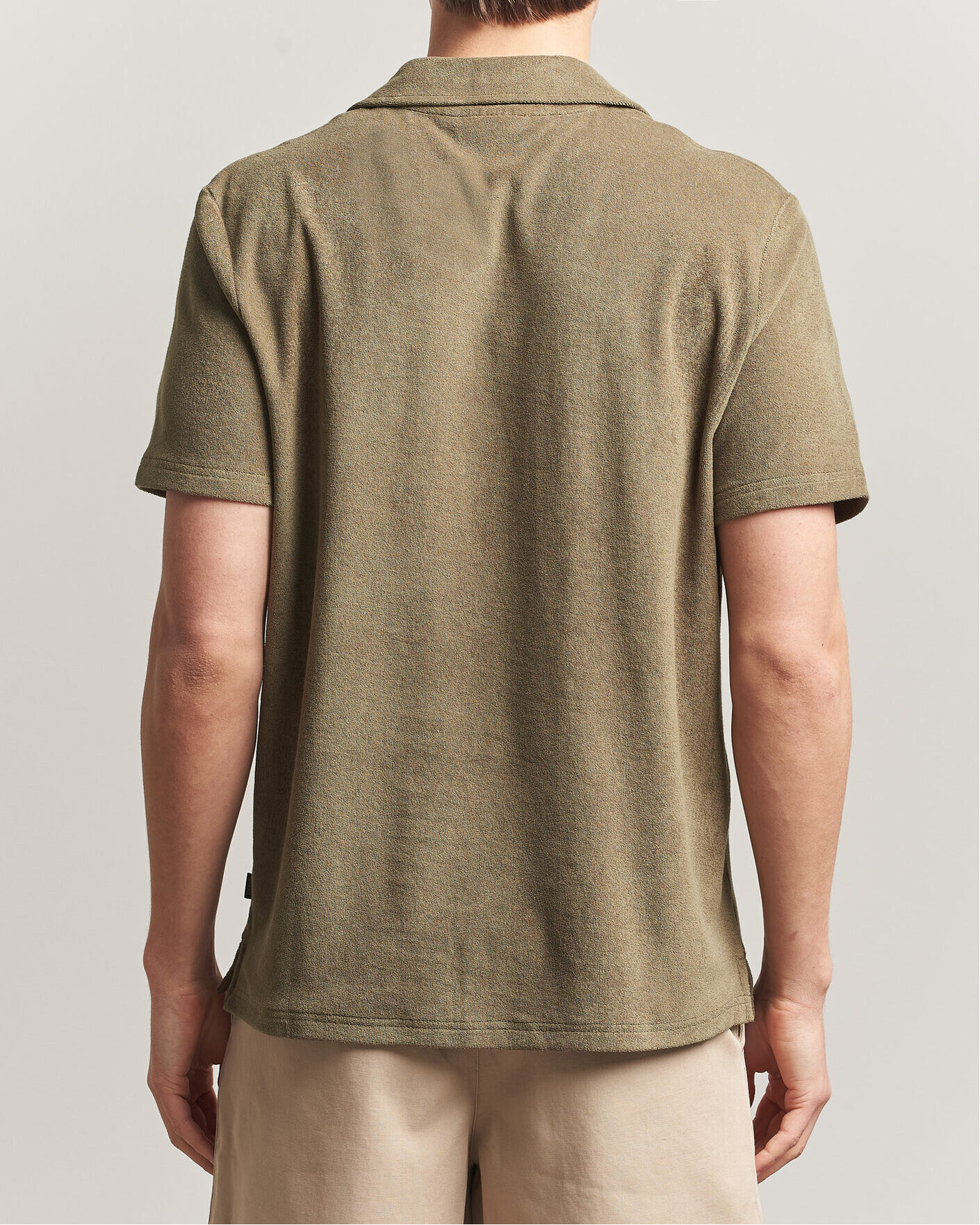 Herr | Pikéer | Morris | Delon Terry Shirt Olive