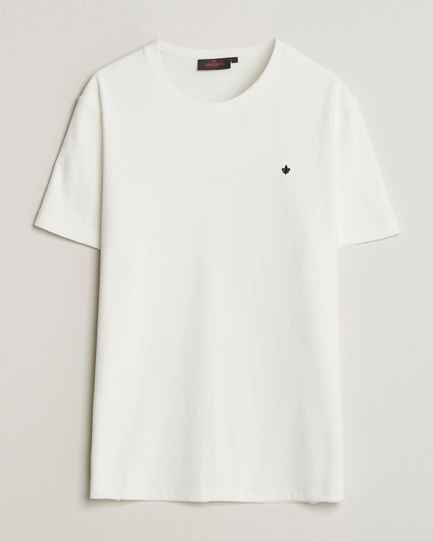 Herr | T-Shirts | Morris | Delon Terry Tee Off White