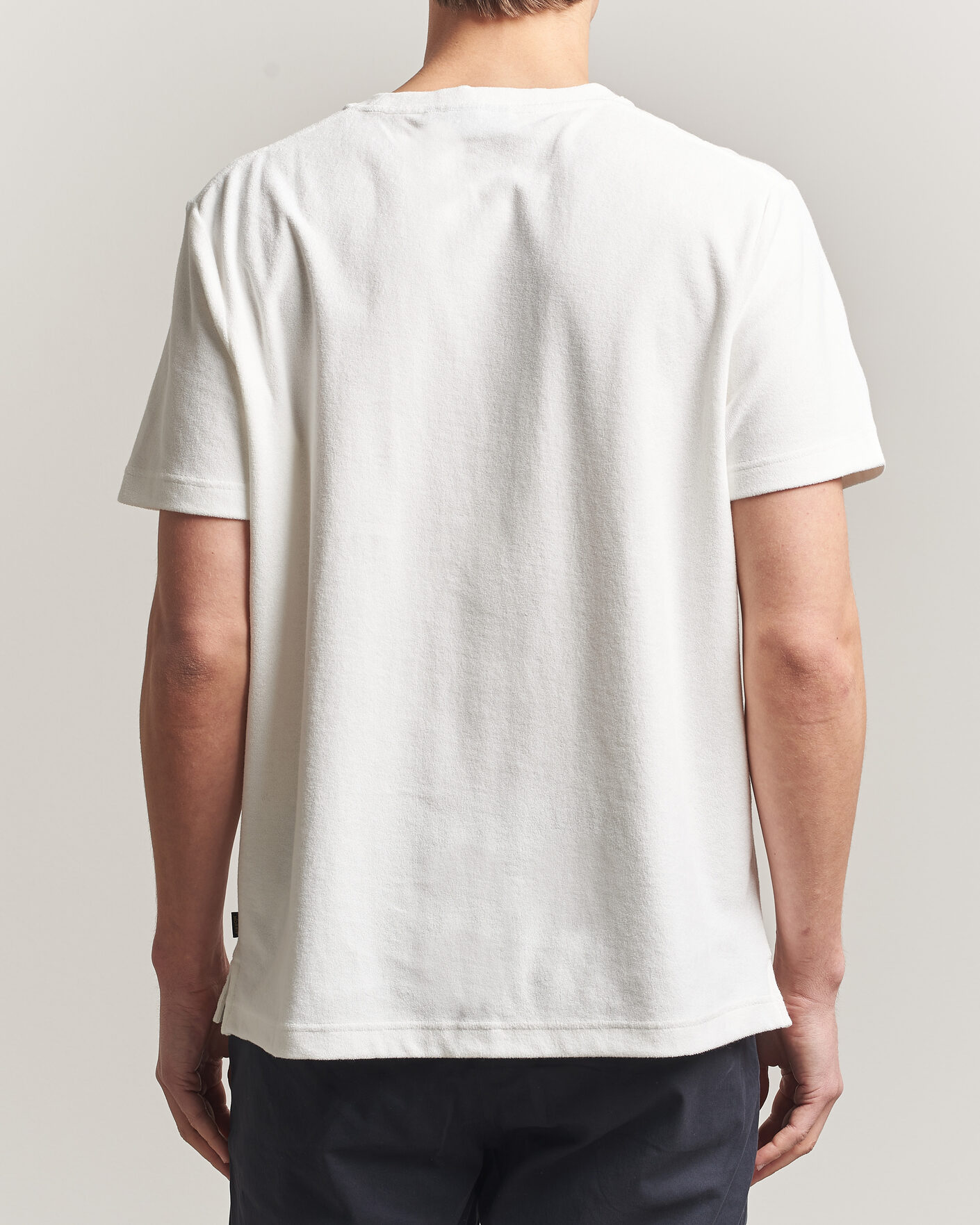 Herr | T-Shirts | Morris | Delon Terry Tee Off White
