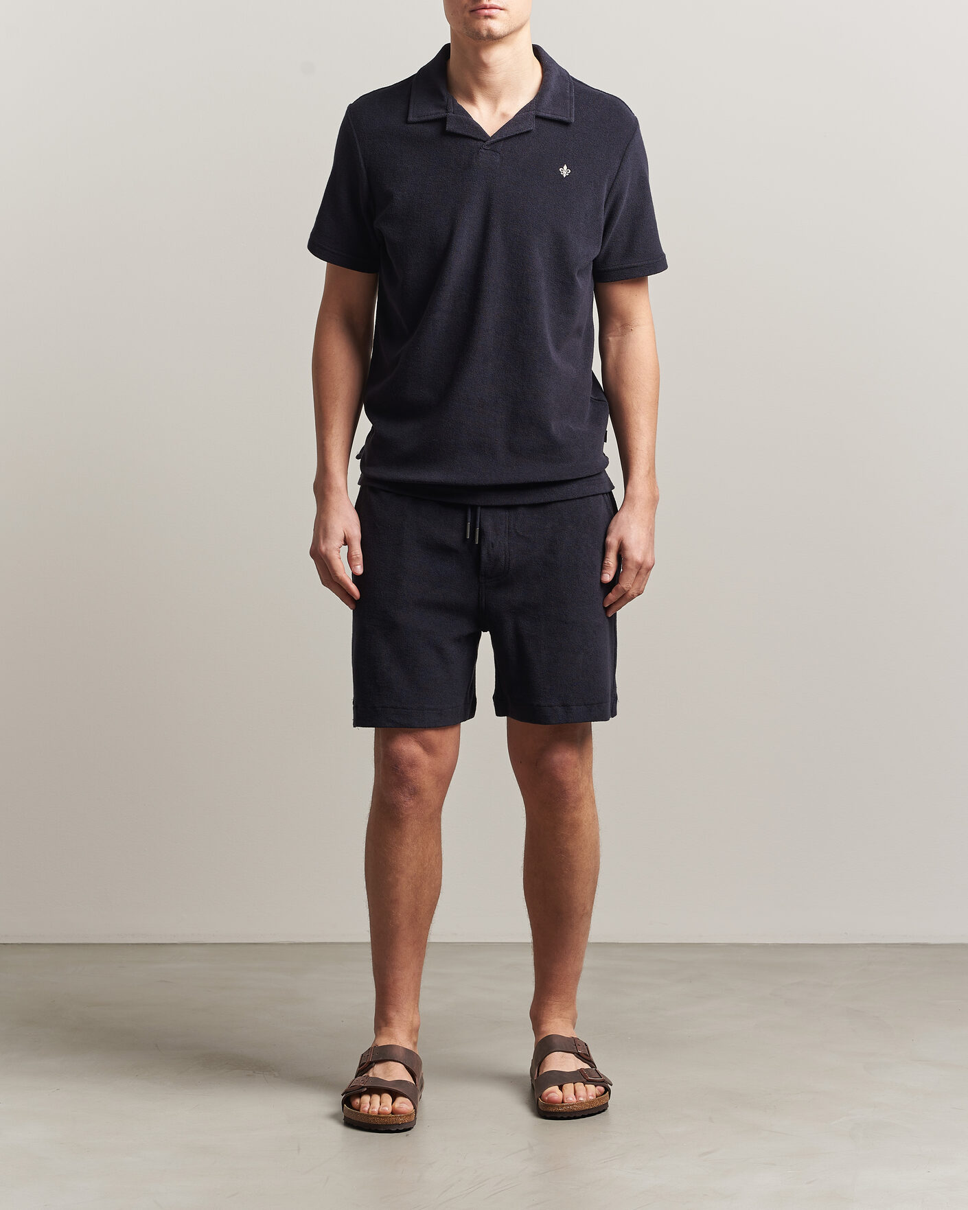 Herr | Shorts | Morris | Delon Terry Shorts Navy