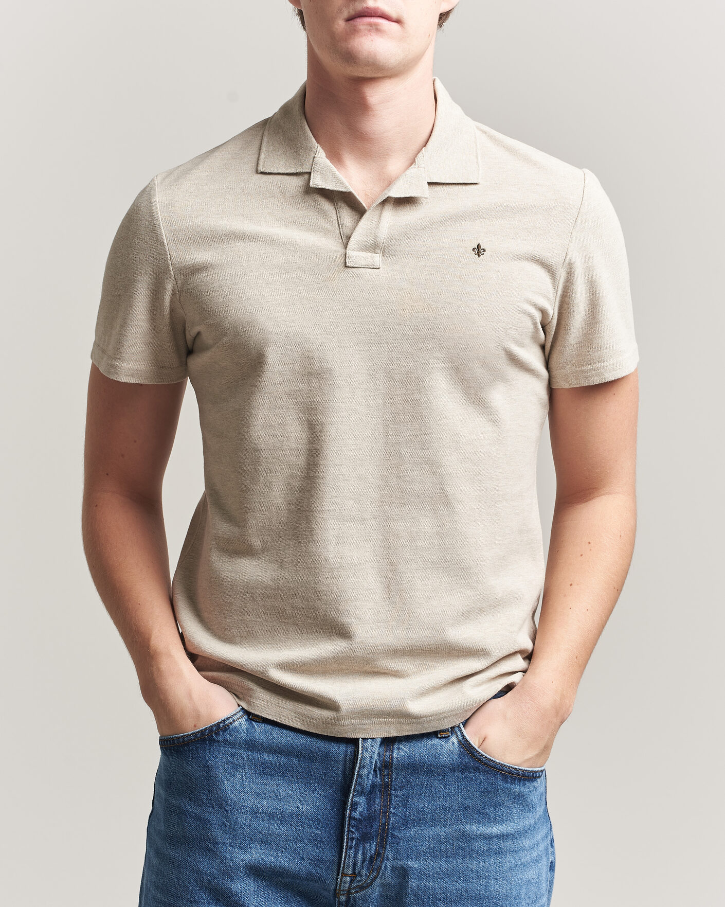 Herr | Pikéer | Morris | Dylan Pique Khaki