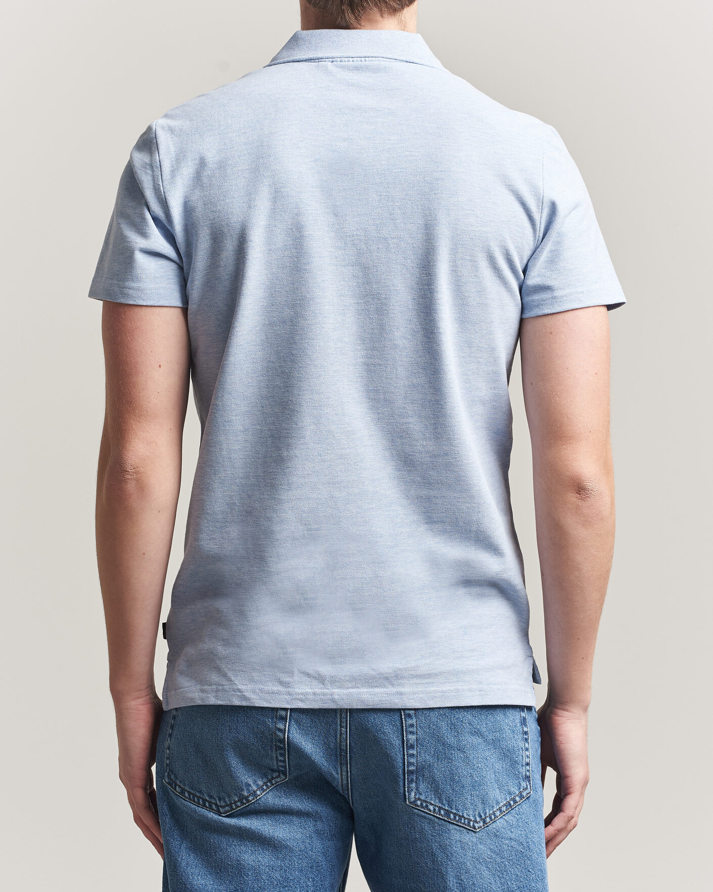 Herr | Pikéer | Morris | Dylan Pique Light Blue