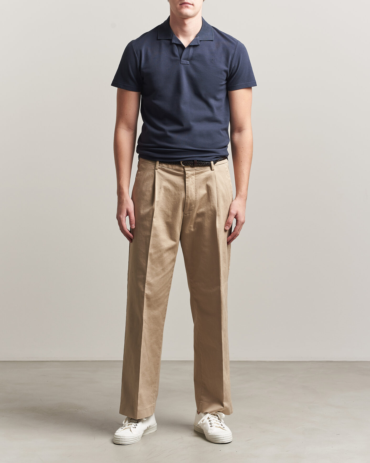Herr | Pikéer | Morris | Dylan Pique Dark Blue