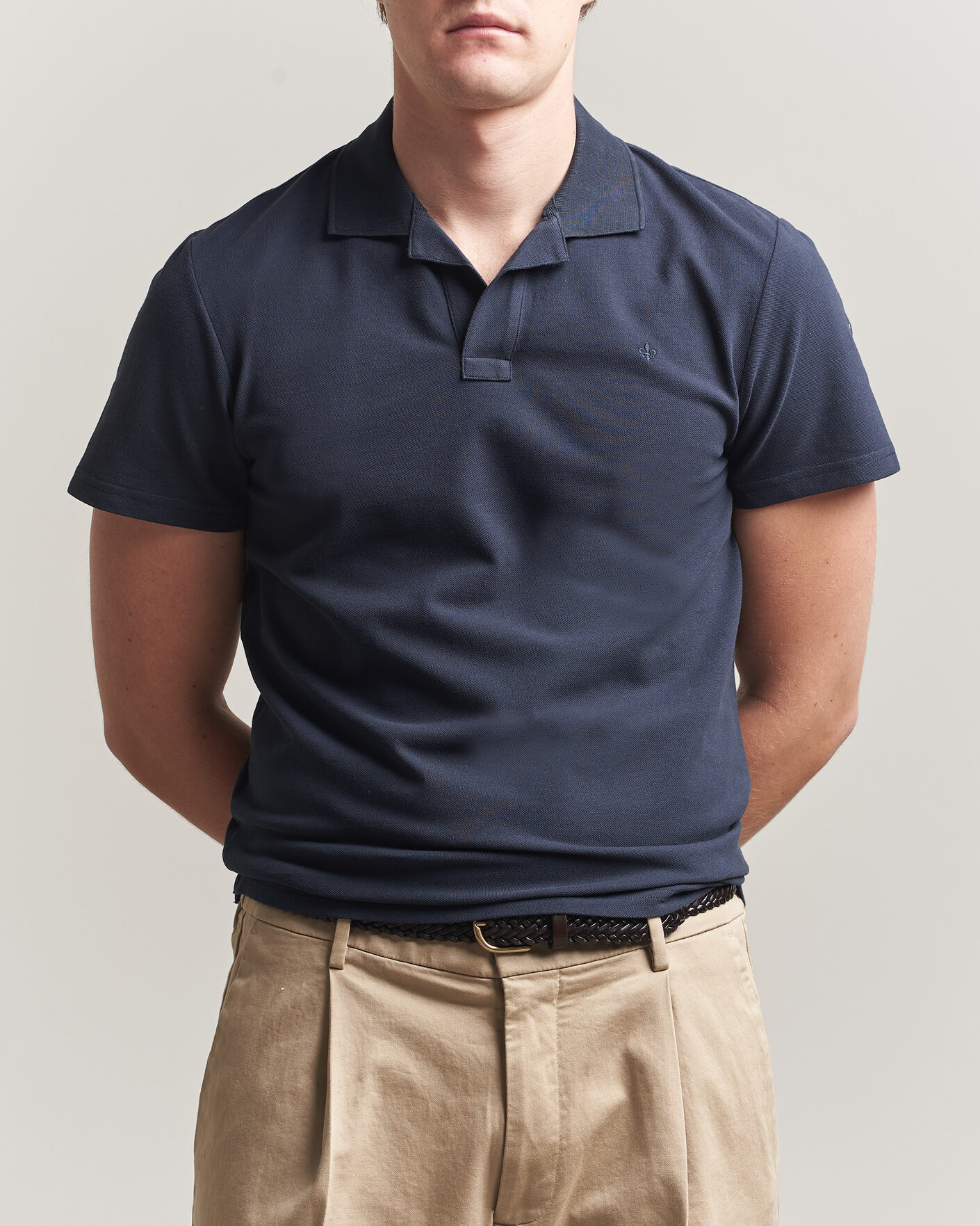 Herr | Pikéer | Morris | Dylan Pique Dark Blue
