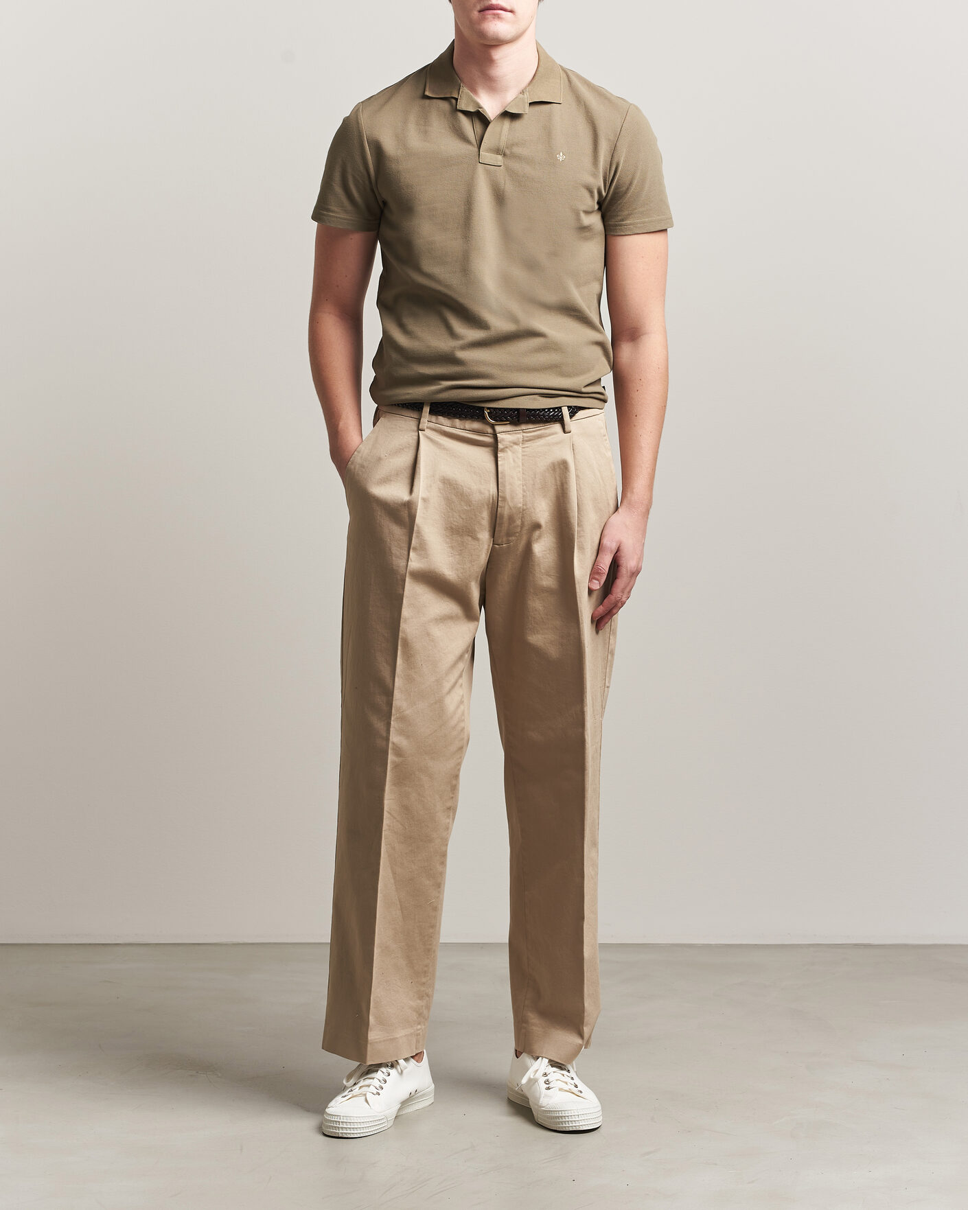 Herr | Pikéer | Morris | Dylan Pique Olive