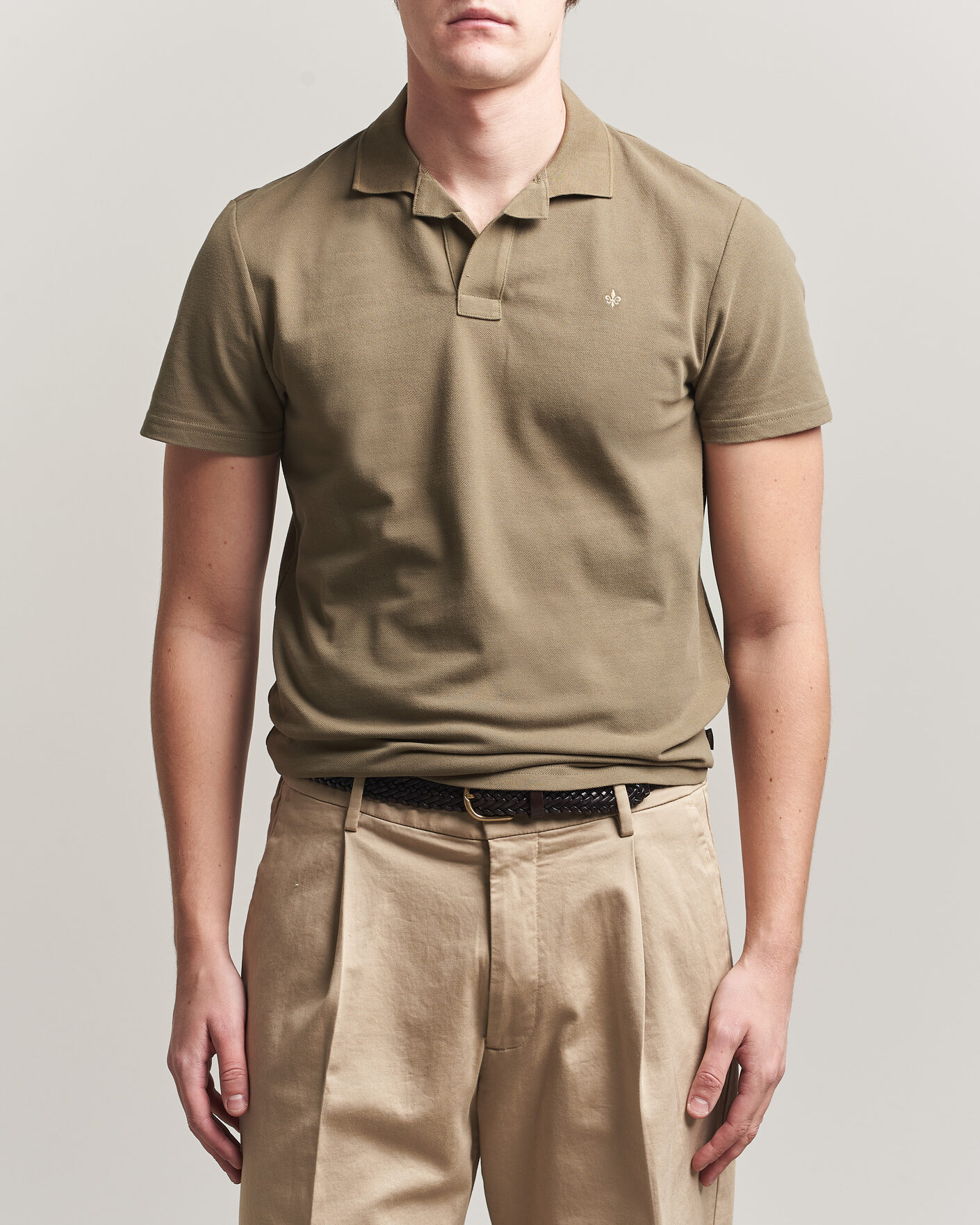 Herr | Pikéer | Morris | Dylan Pique Olive