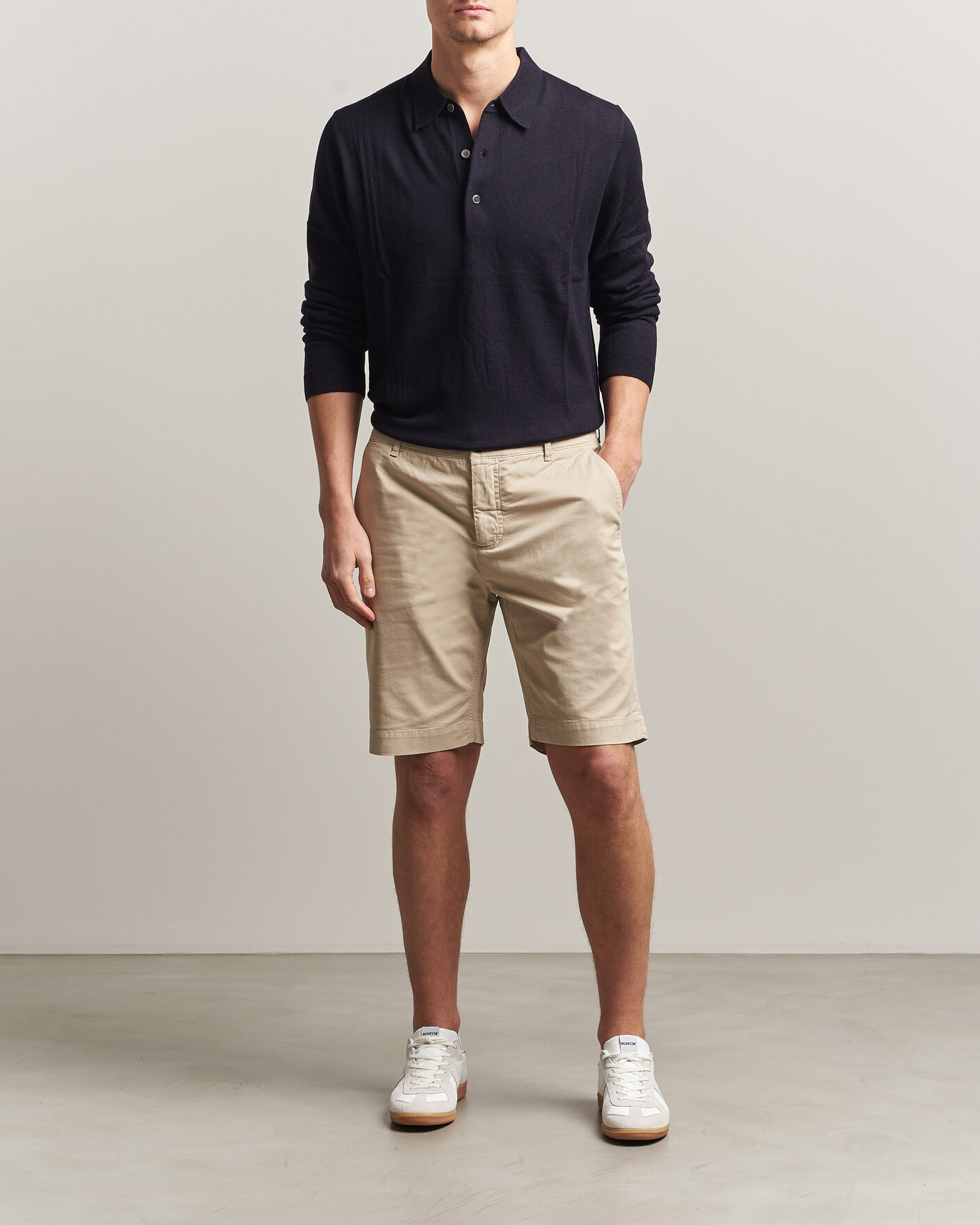 Herr | Shorts | Morris | Jeffery Summer Chinos Shorts Khaki