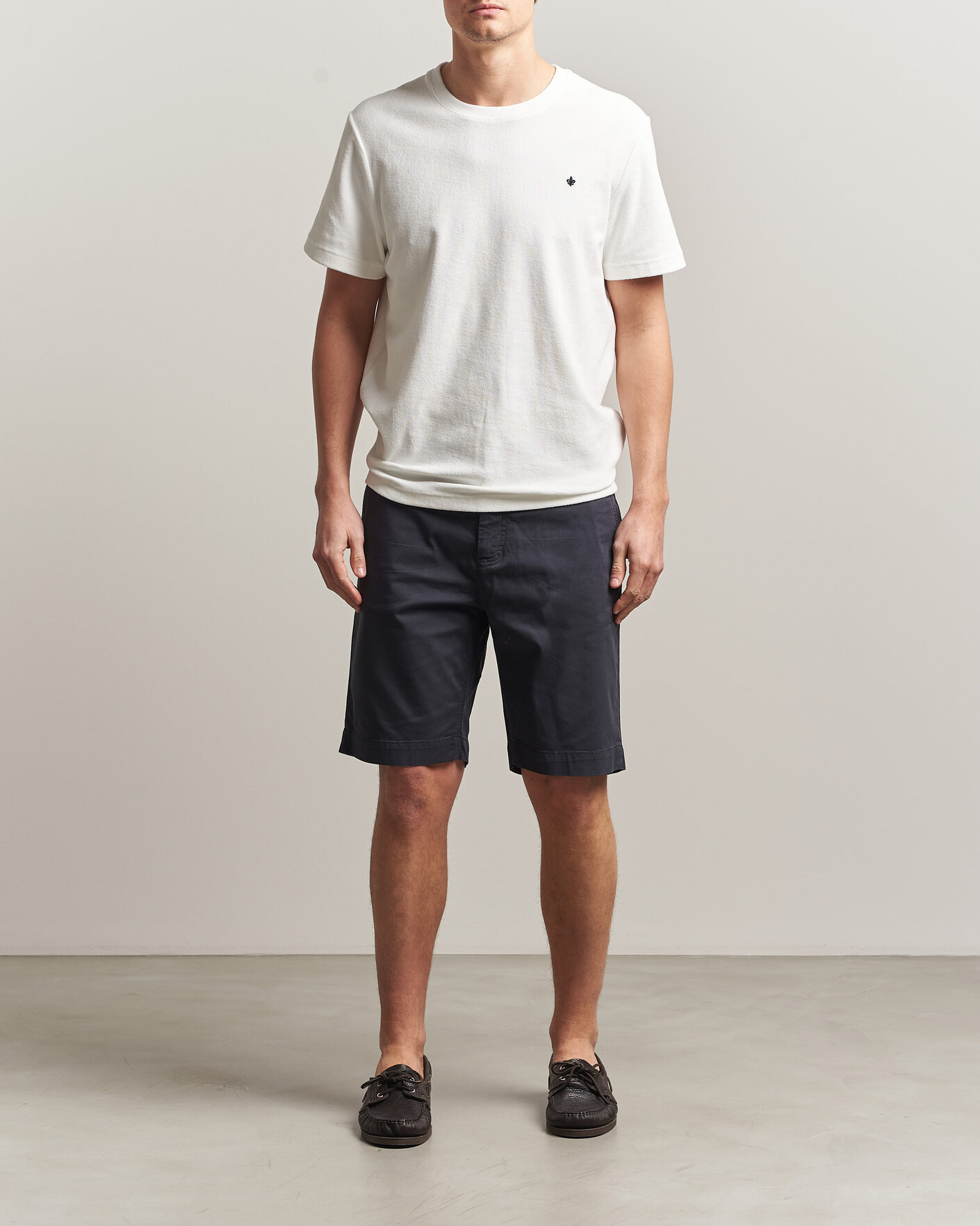 Herr | Shorts | Morris | Jeffery Summer Chinos Shorts Navy