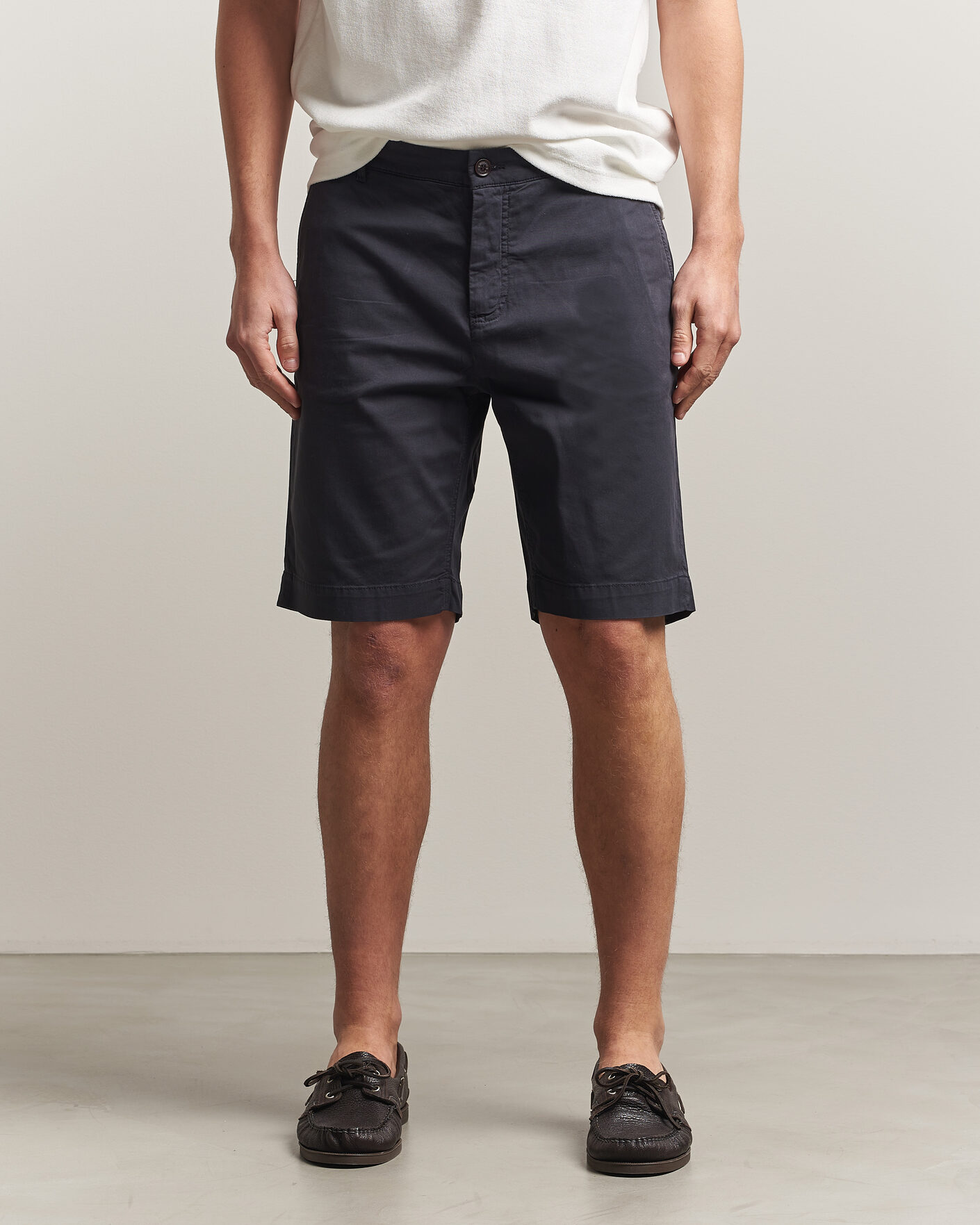 Herr | Shorts | Morris | Jeffery Summer Chinos Shorts Navy