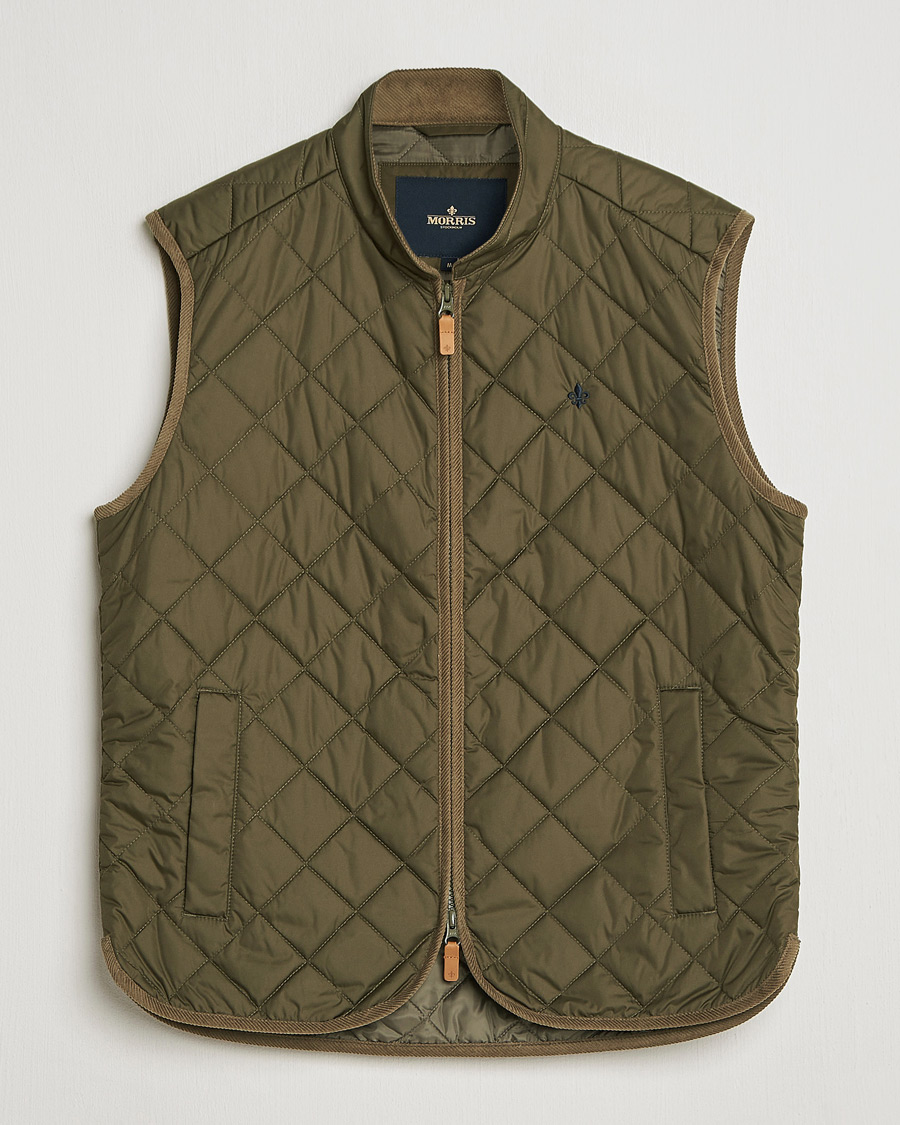 Herr | Västar | Morris | Teddy Quilted Vest Green