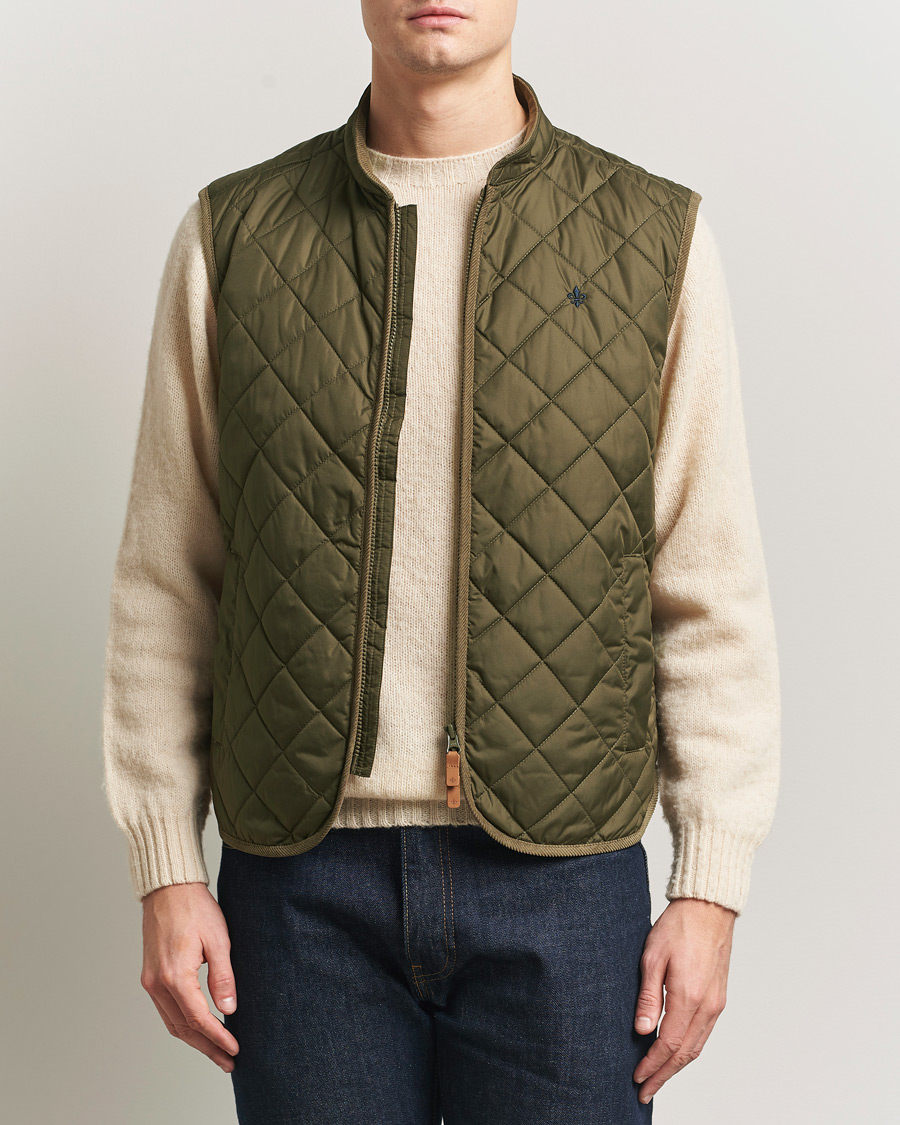 Herr | Västar | Morris | Teddy Quilted Vest Green