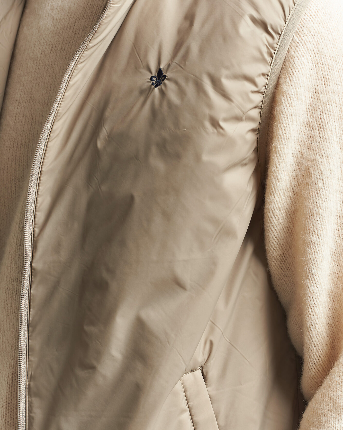 Herr | Västar | Morris | Bradley Padded Vest Khaki