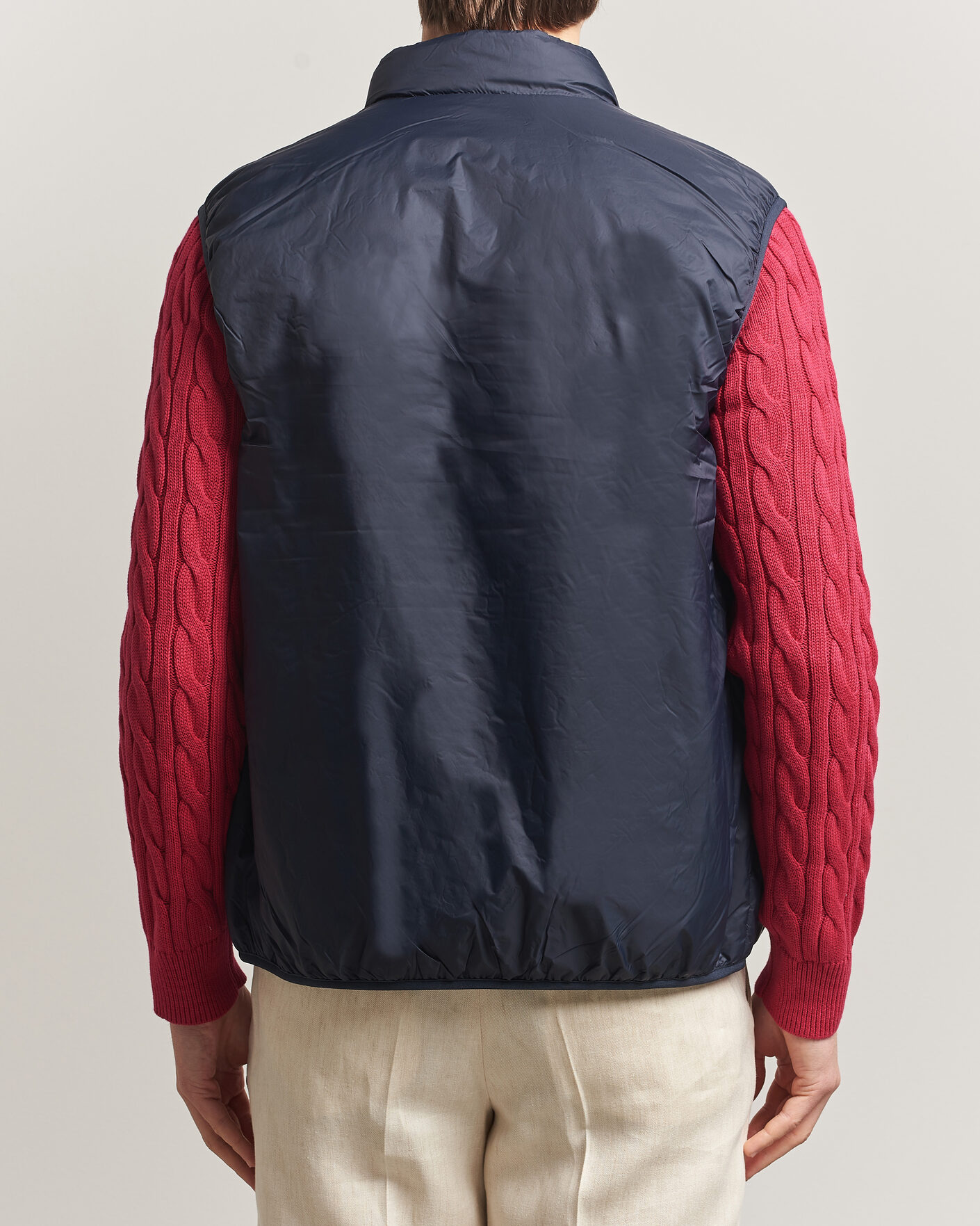Herr | Västar | Morris | Bradley Padded Vest Navy