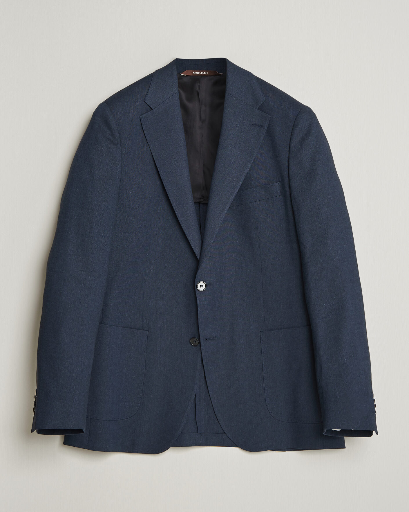 Herr | Kavajer | Morris | Linen Suit Blazer Navy