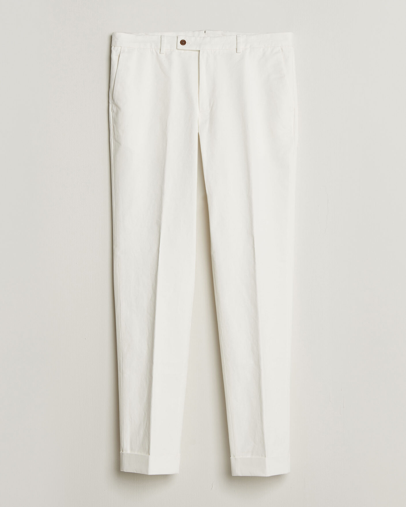 Herr | Byxor | Morris | Jack Cotton Trousers Off White