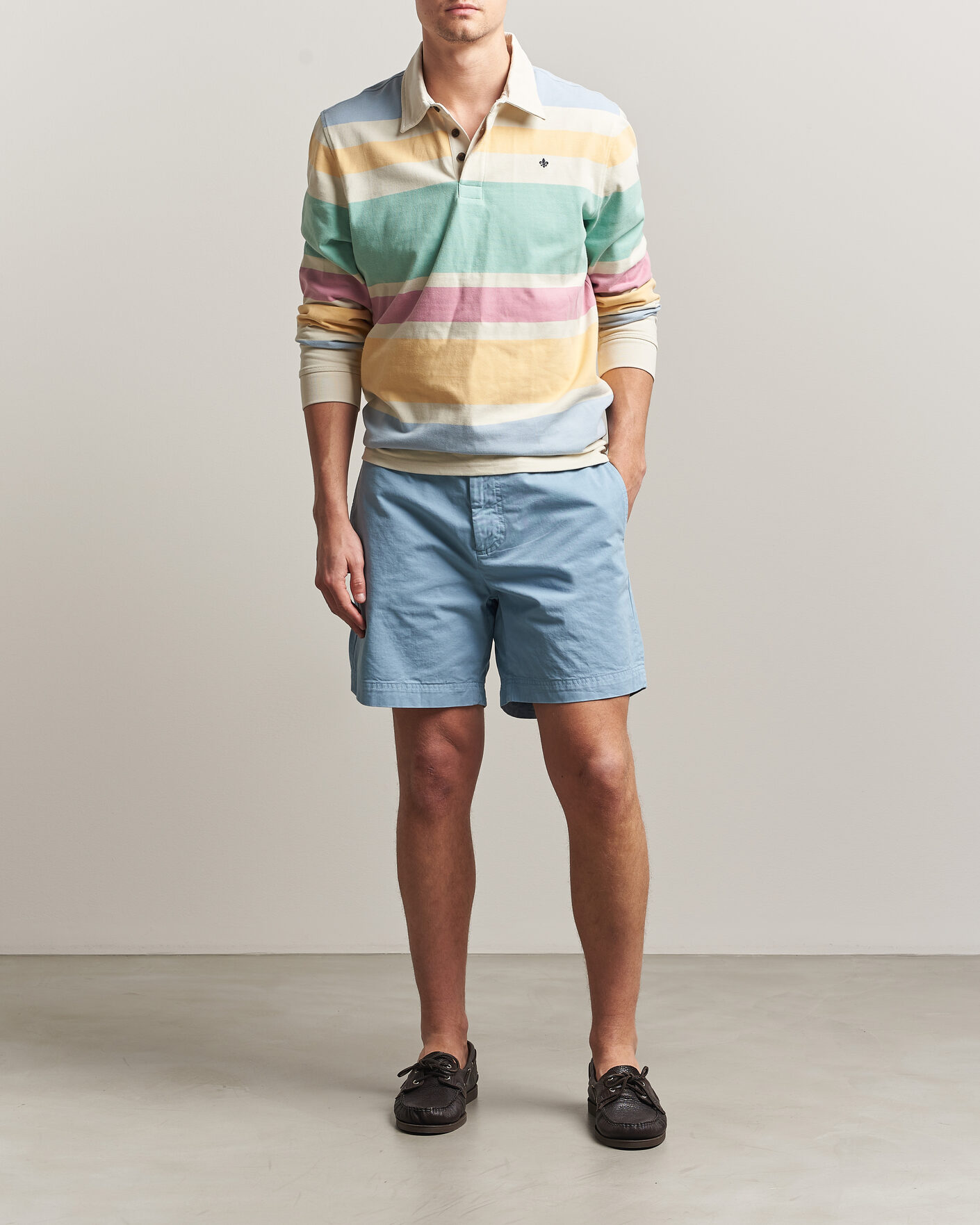 Herr | Shorts | Morris | Original Chinos Shorts Light Blue