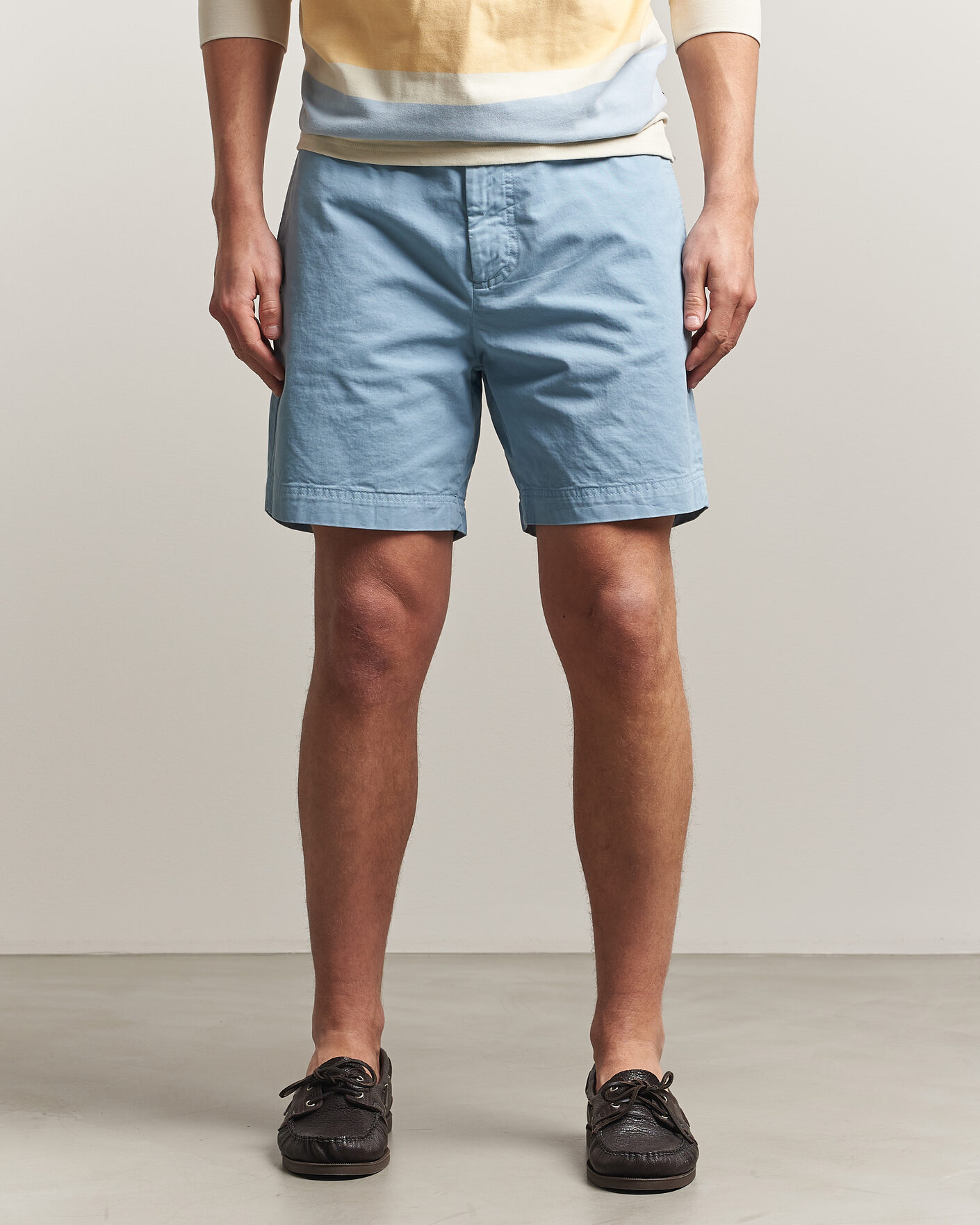 Herr | Shorts | Morris | Original Chinos Shorts Light Blue