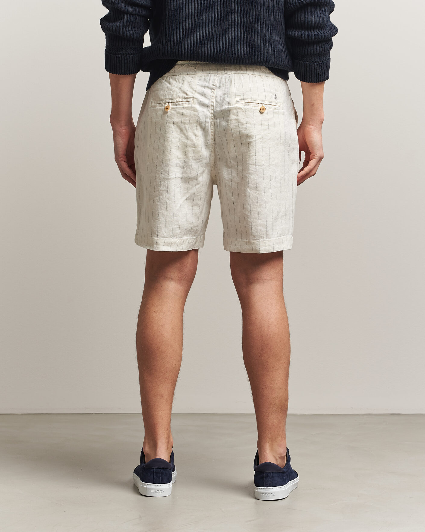 Herr | Shorts | Morris | Fenix Linen Shorts Beige