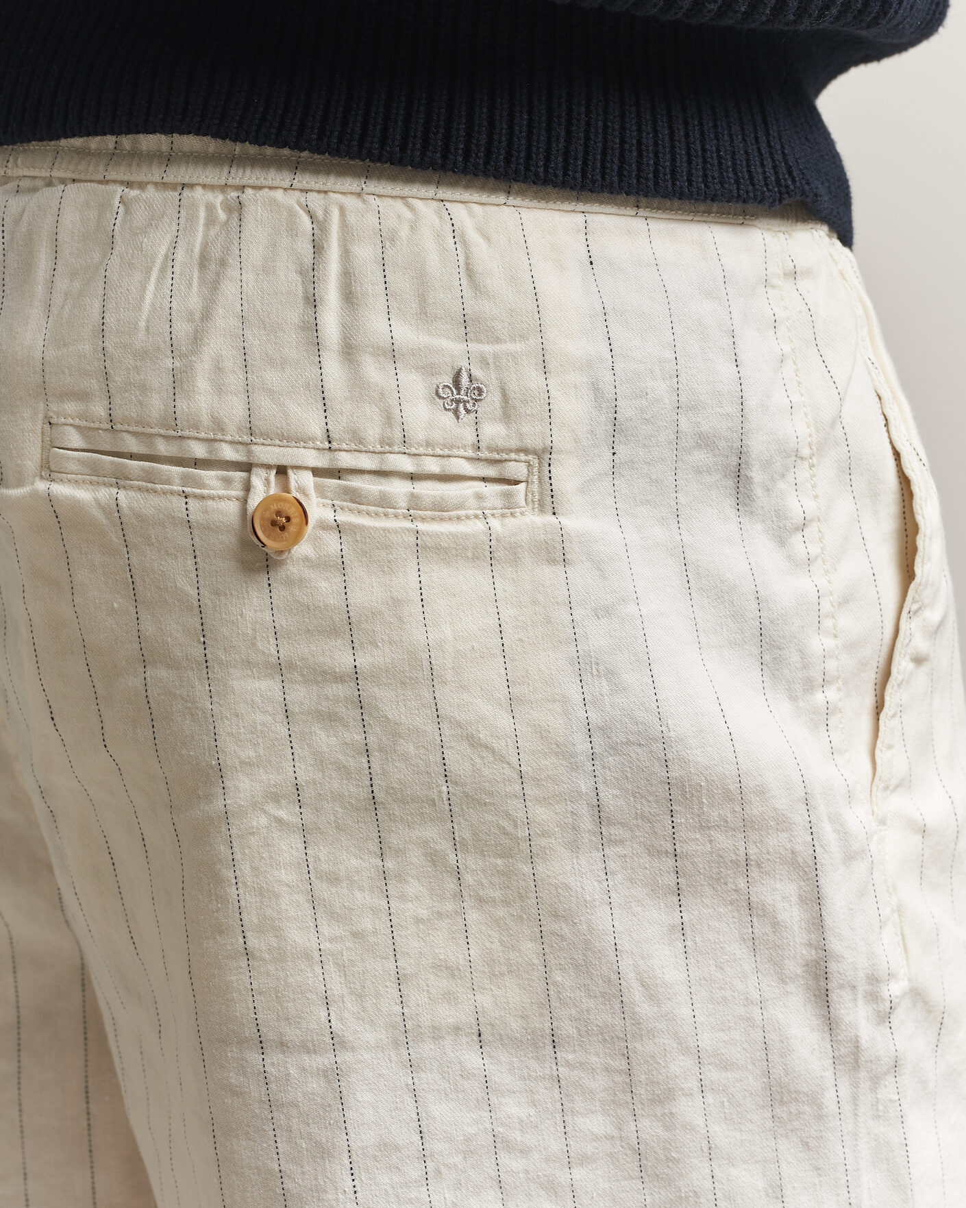 Herr | Shorts | Morris | Fenix Linen Shorts Beige