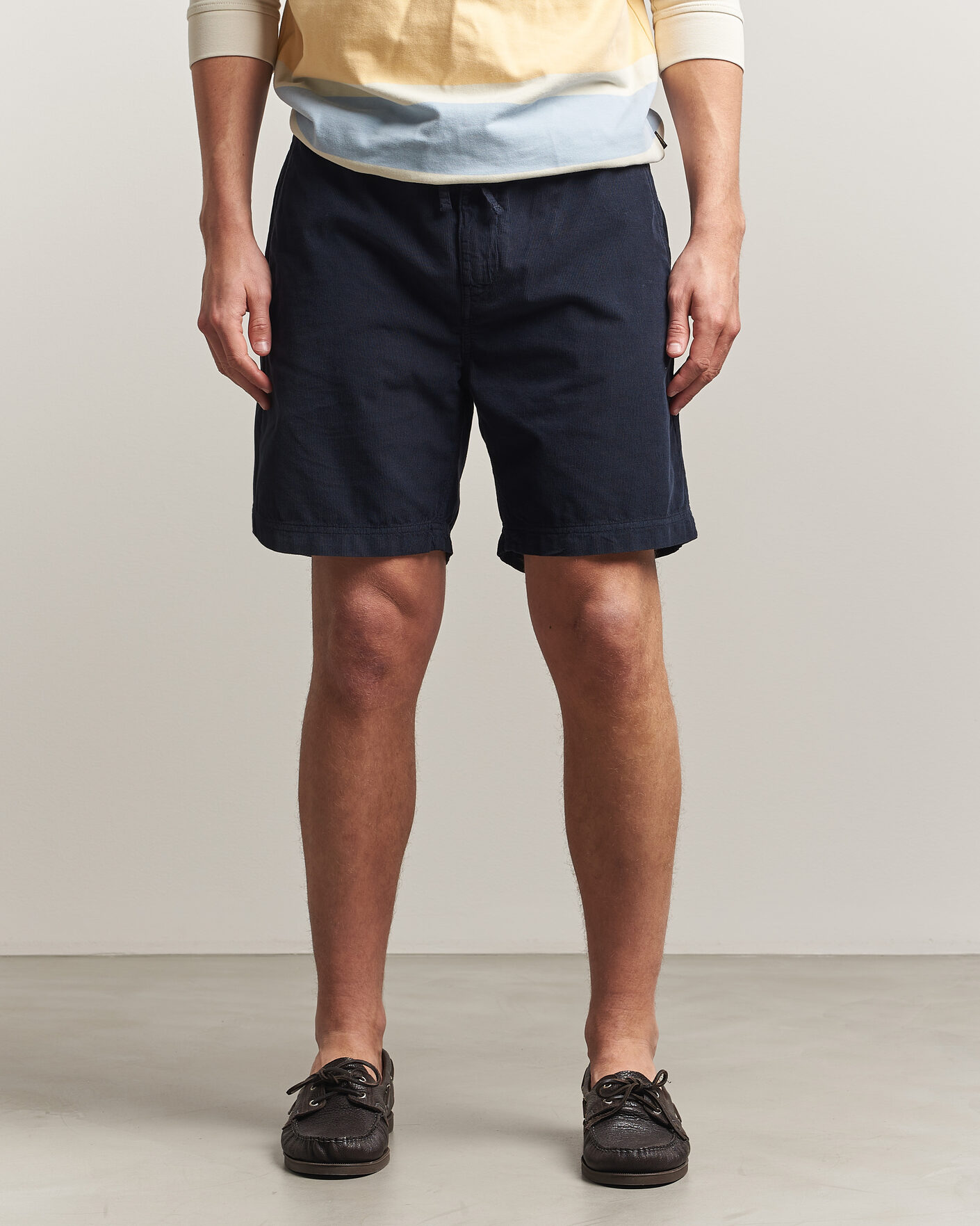 Herr | Shorts | Morris | Fenix Summer Cord Shorts Dark Blue