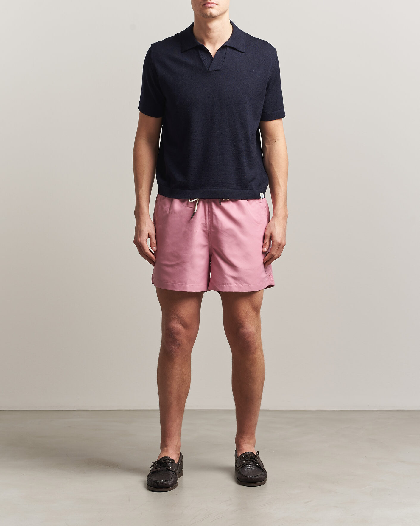 Herr | Badbyxor | Morris | Bathing Trunks Pink