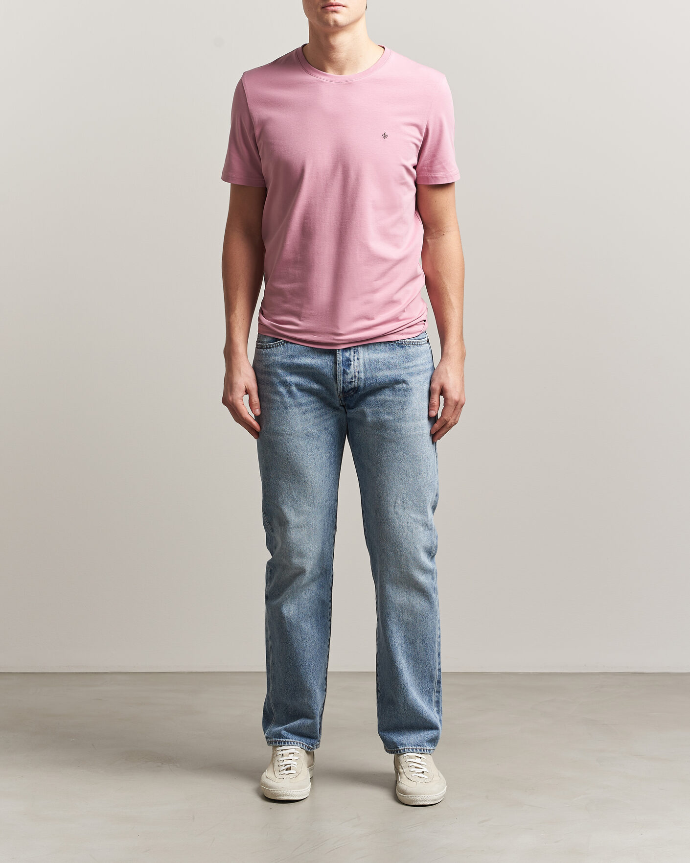 Herr | T-Shirts | Morris | James T-Shirt Pink
