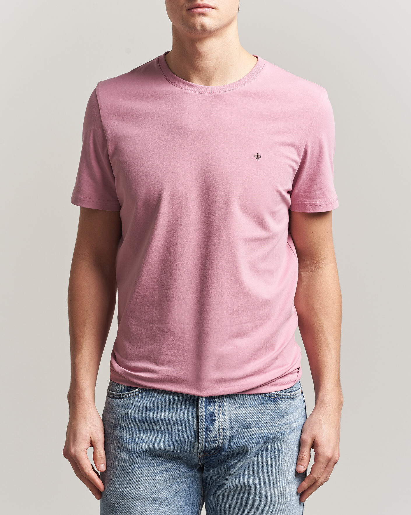 Herr | T-Shirts | Morris | James T-Shirt Pink