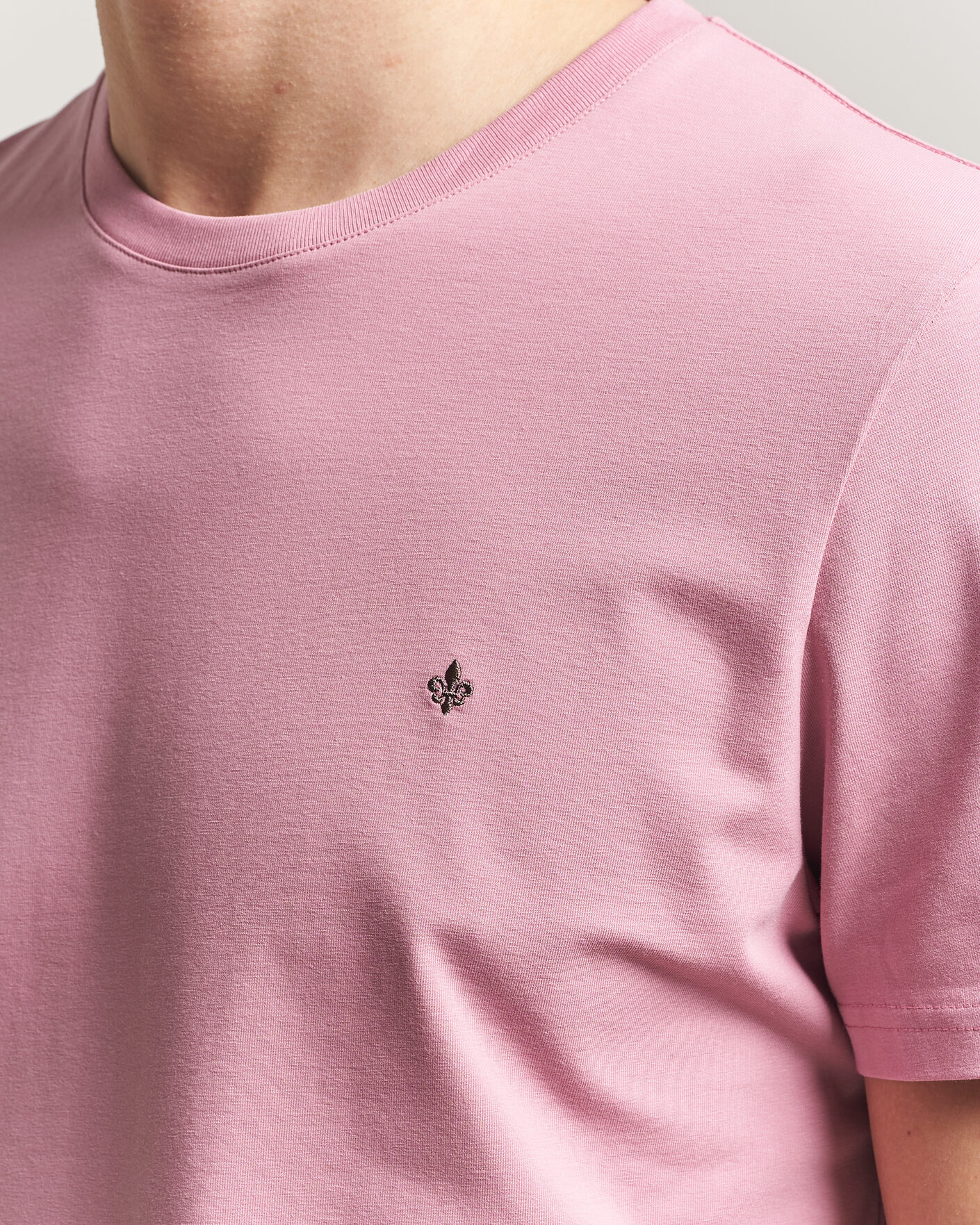 Herr | T-Shirts | Morris | James T-Shirt Pink