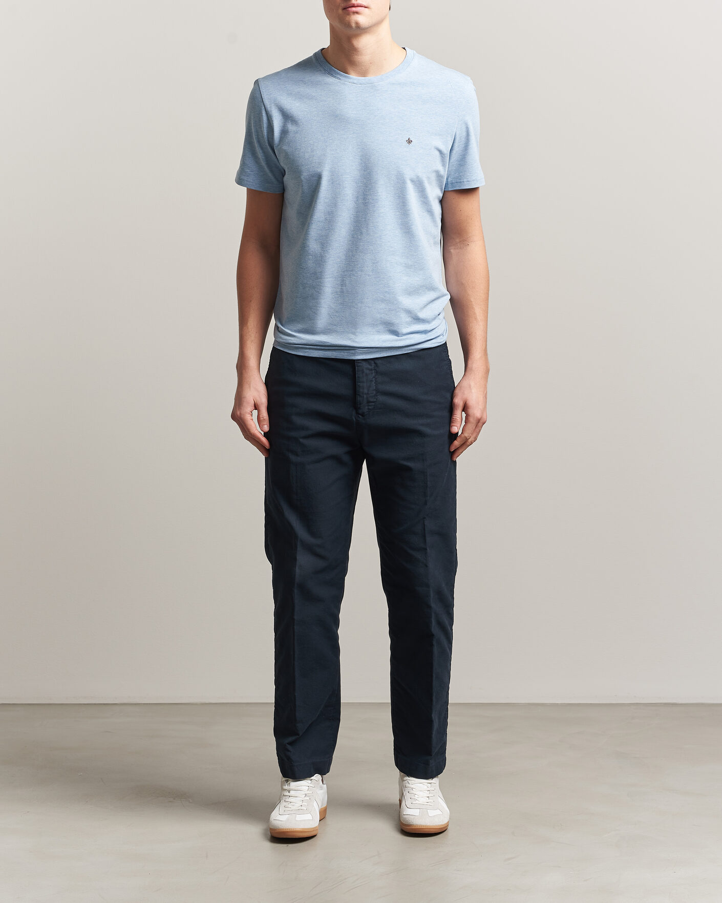 Herr | T-Shirts | Morris | James T-Shirt Light Blue