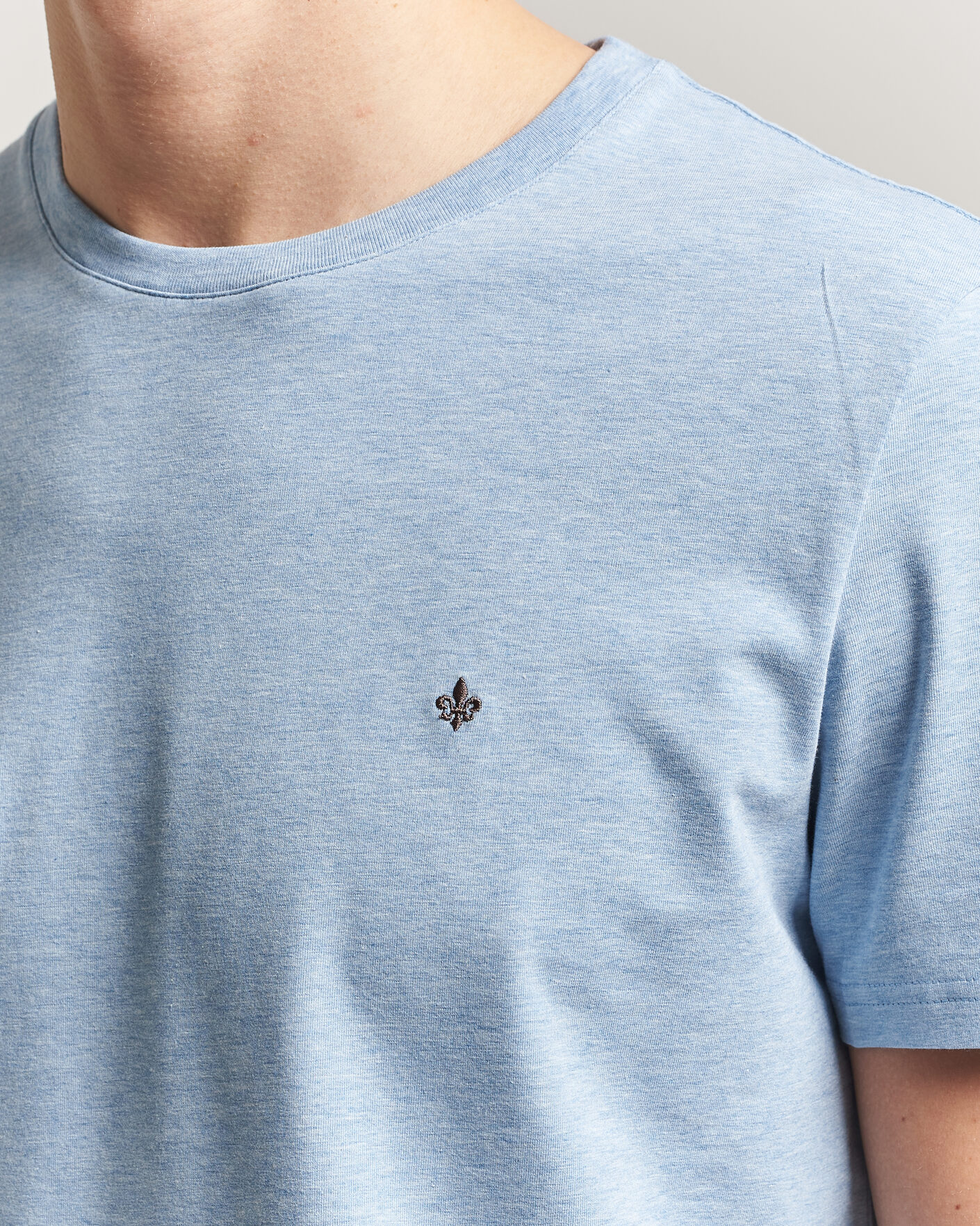 Herr | T-Shirts | Morris | James T-Shirt Light Blue